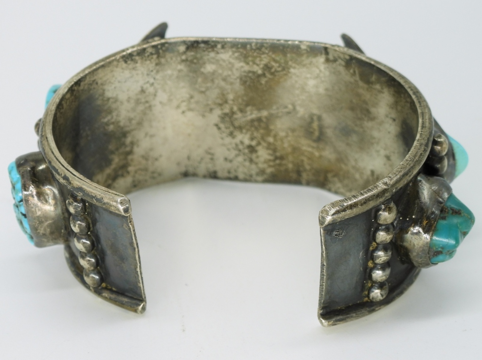 Navajo Sterling & Turquoise Watch Cuff
