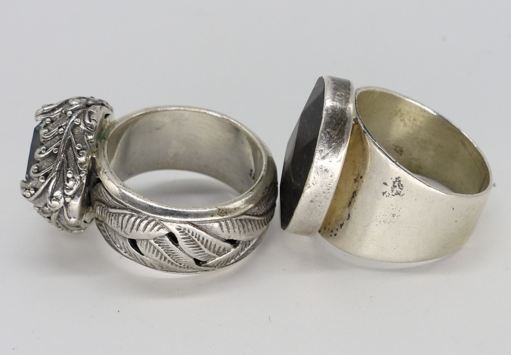 DTR & Sarda Sterling Rings with Gemstones