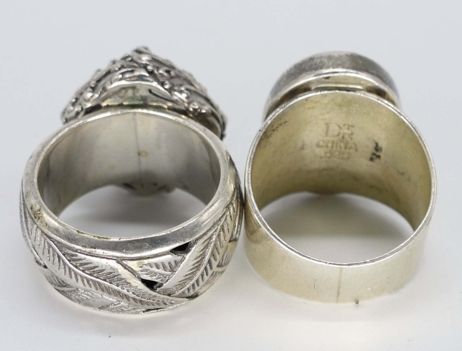 DTR & Sarda Sterling Rings with Gemstones