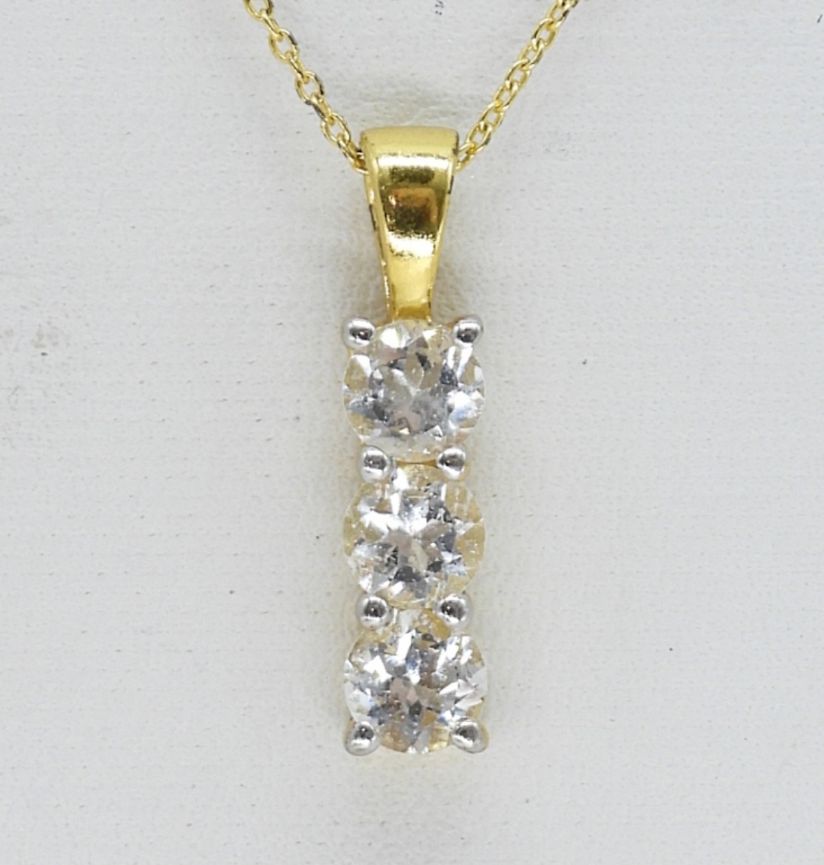 Gold Tone Sterling Necklaces and Ring