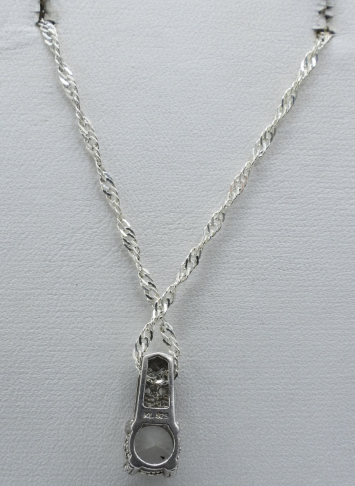 Simulated Diamond 925 Rings & Necklace
