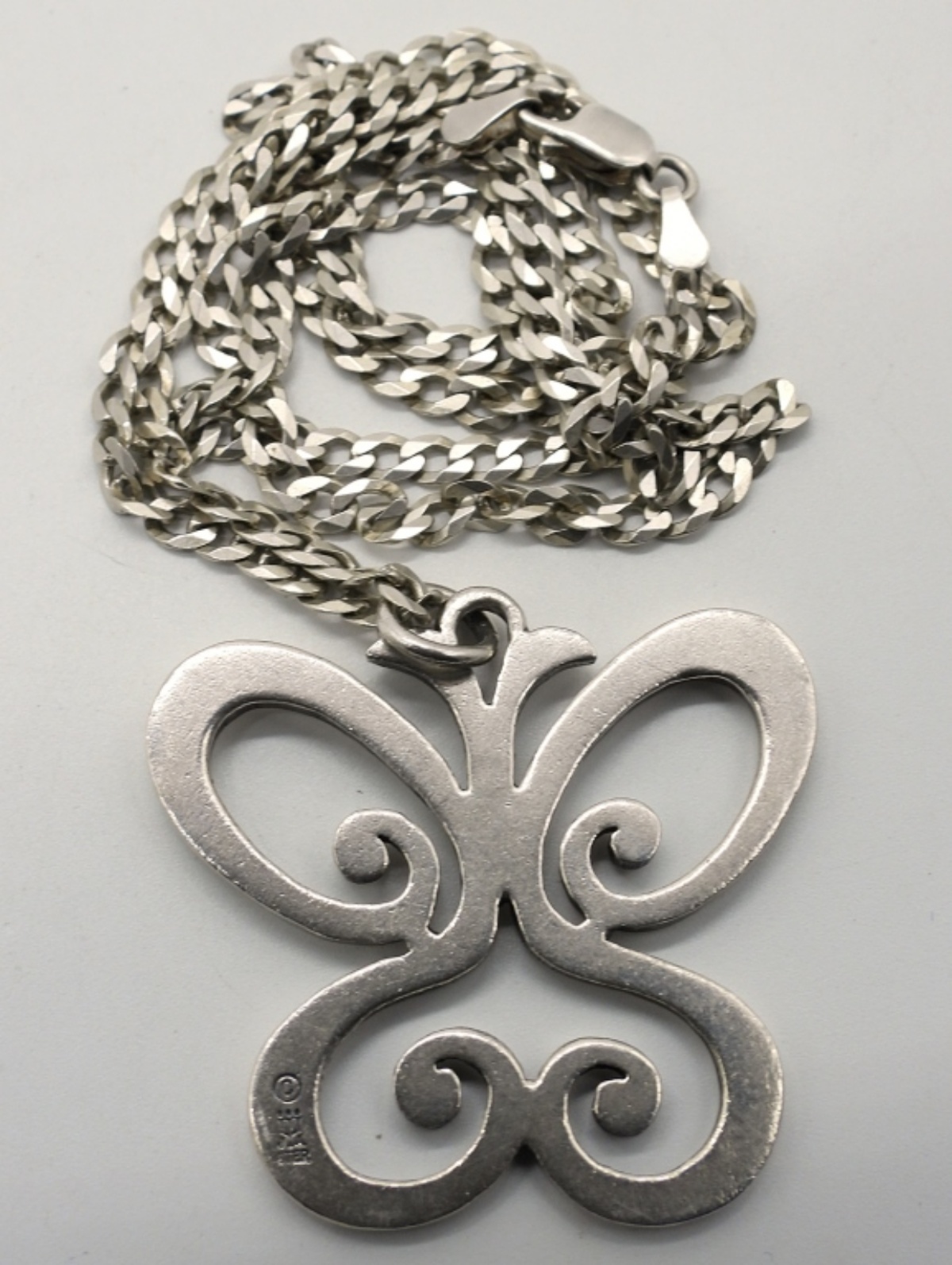 Taxco Mexico 925 Cuff & Butterfly Necklace