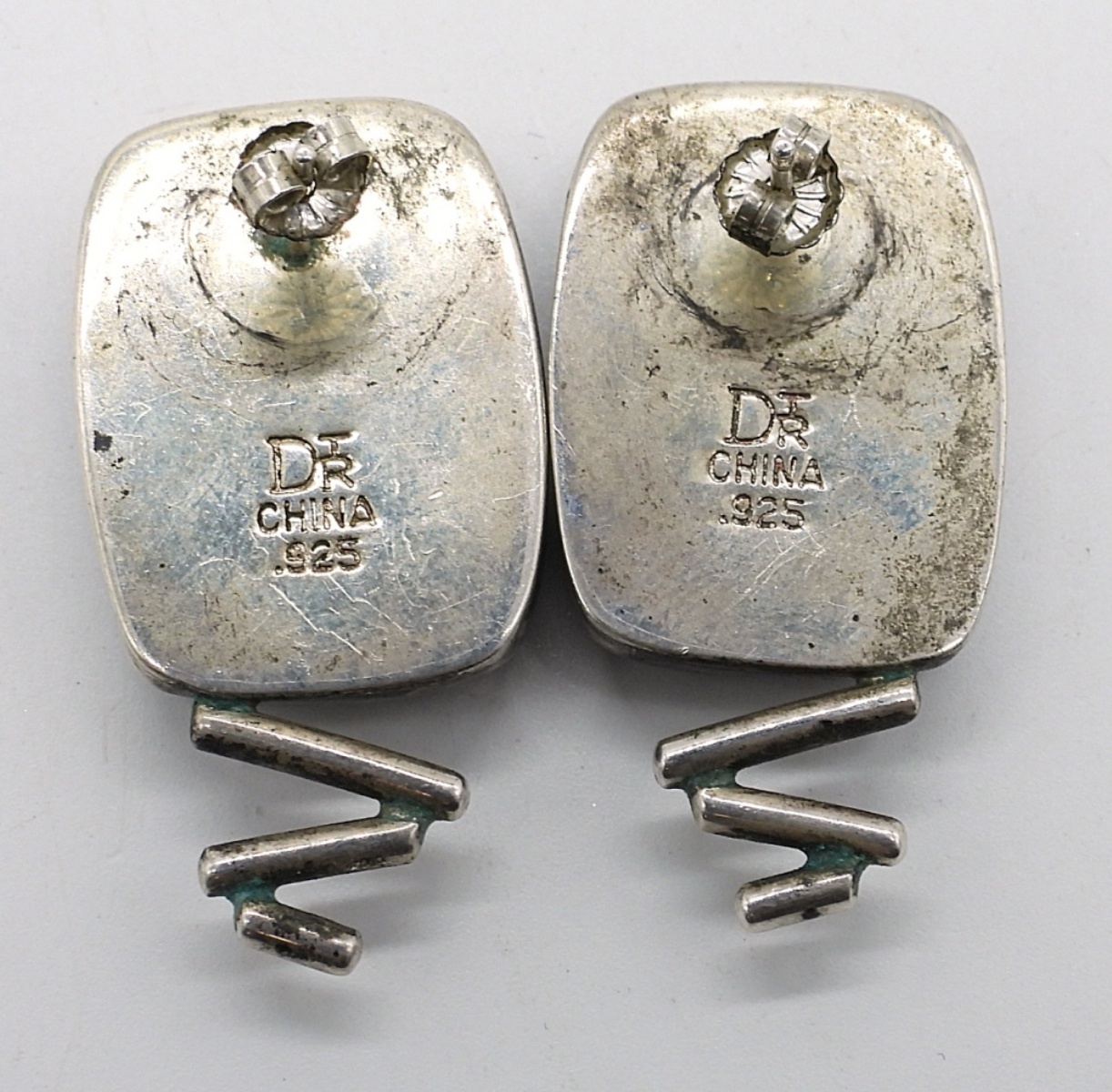 Jay King, Astrophyllite Pierced Earrings 925
