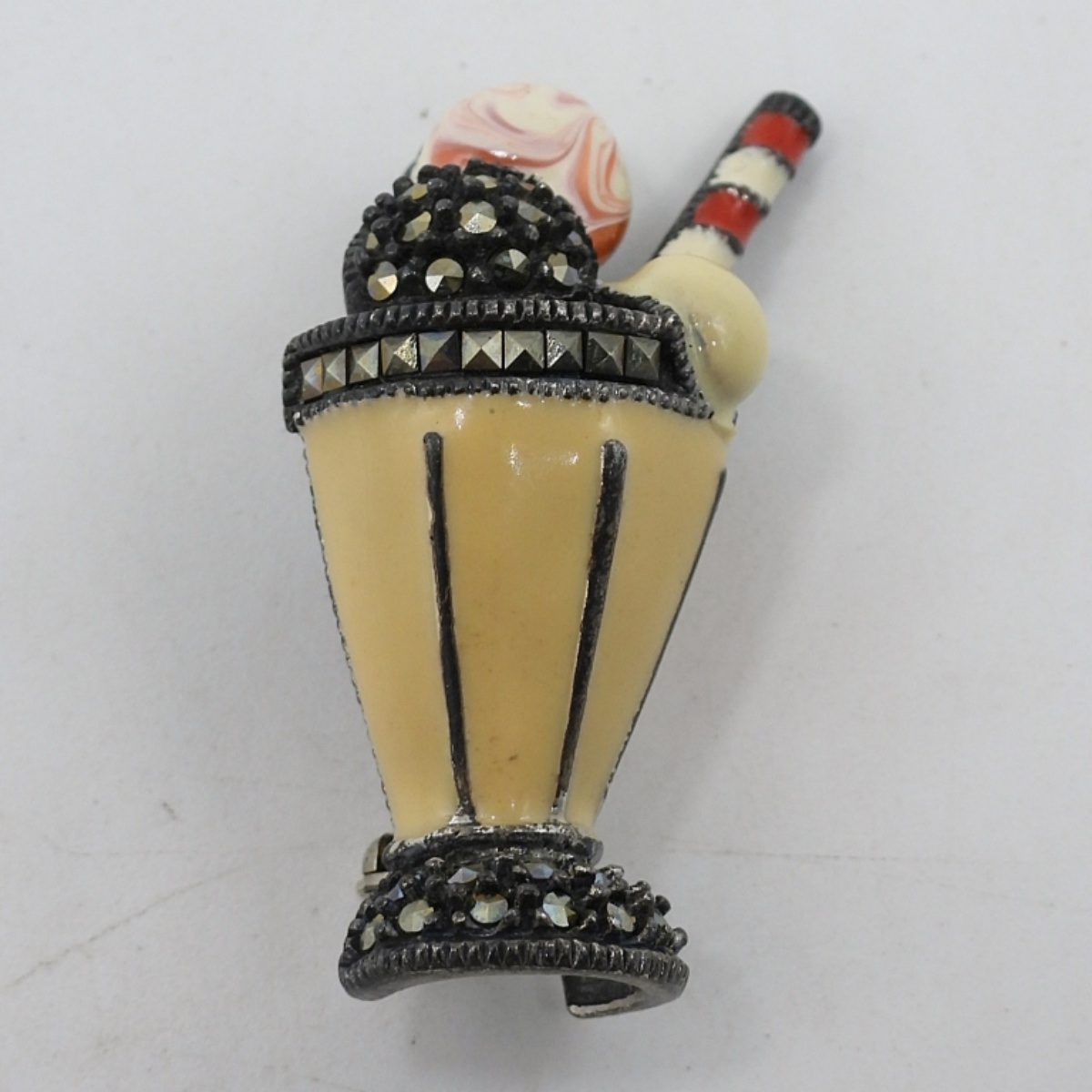 Judith Jack 925 Enamel Ice Cream Pin & More