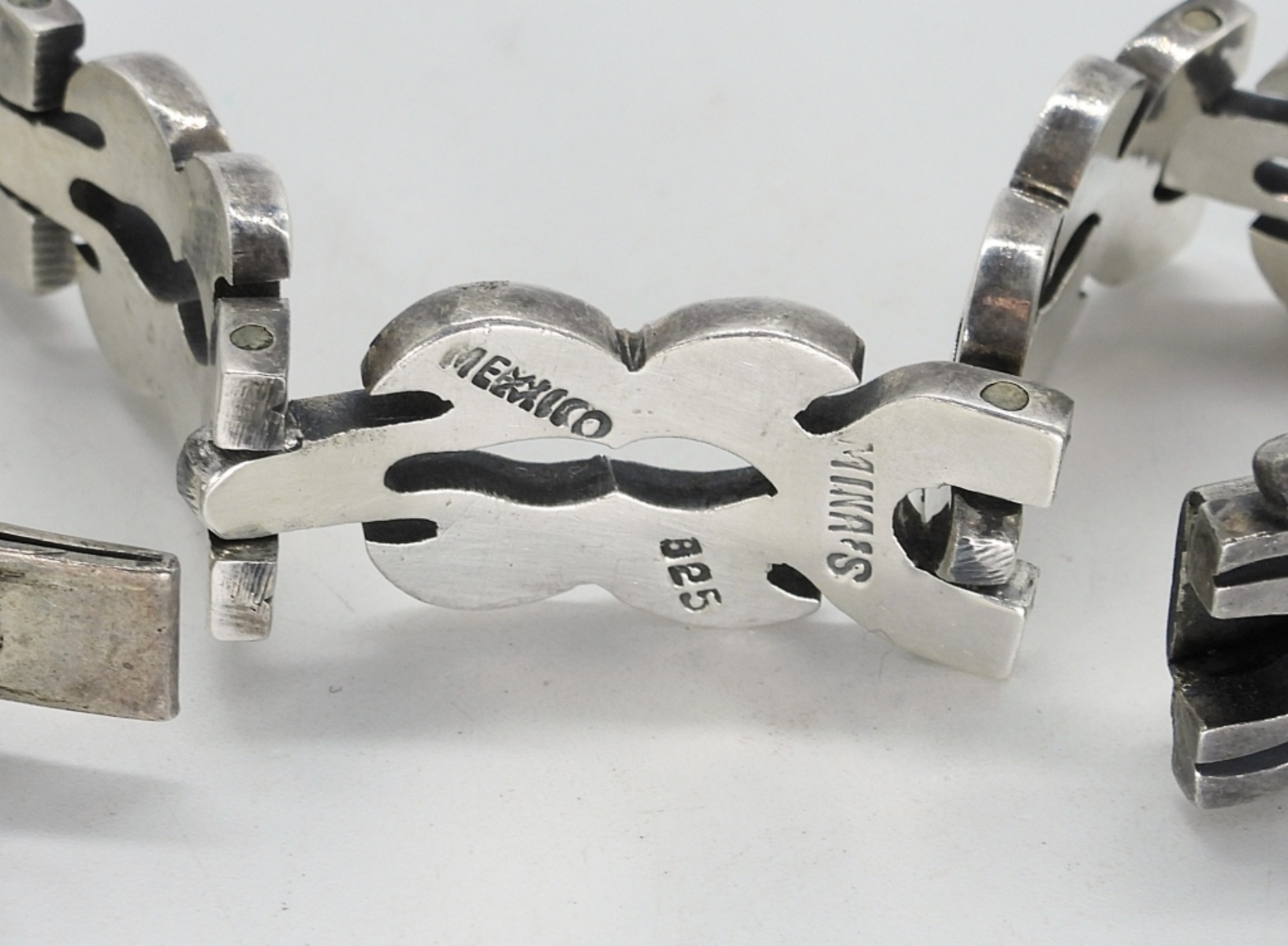 Vintage Sterling Minas Mexico Bracelet