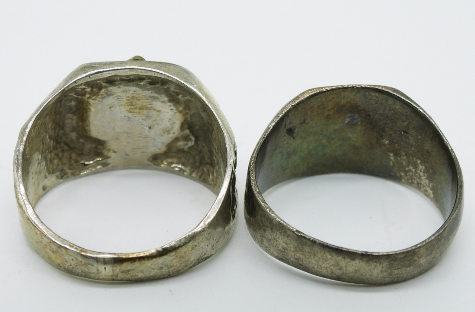 Vintage Military Rings & Necklace