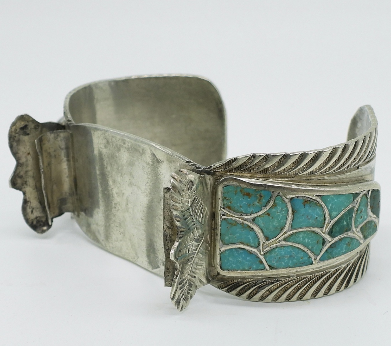 Navajo Sterling Watch Cuff Bracelet