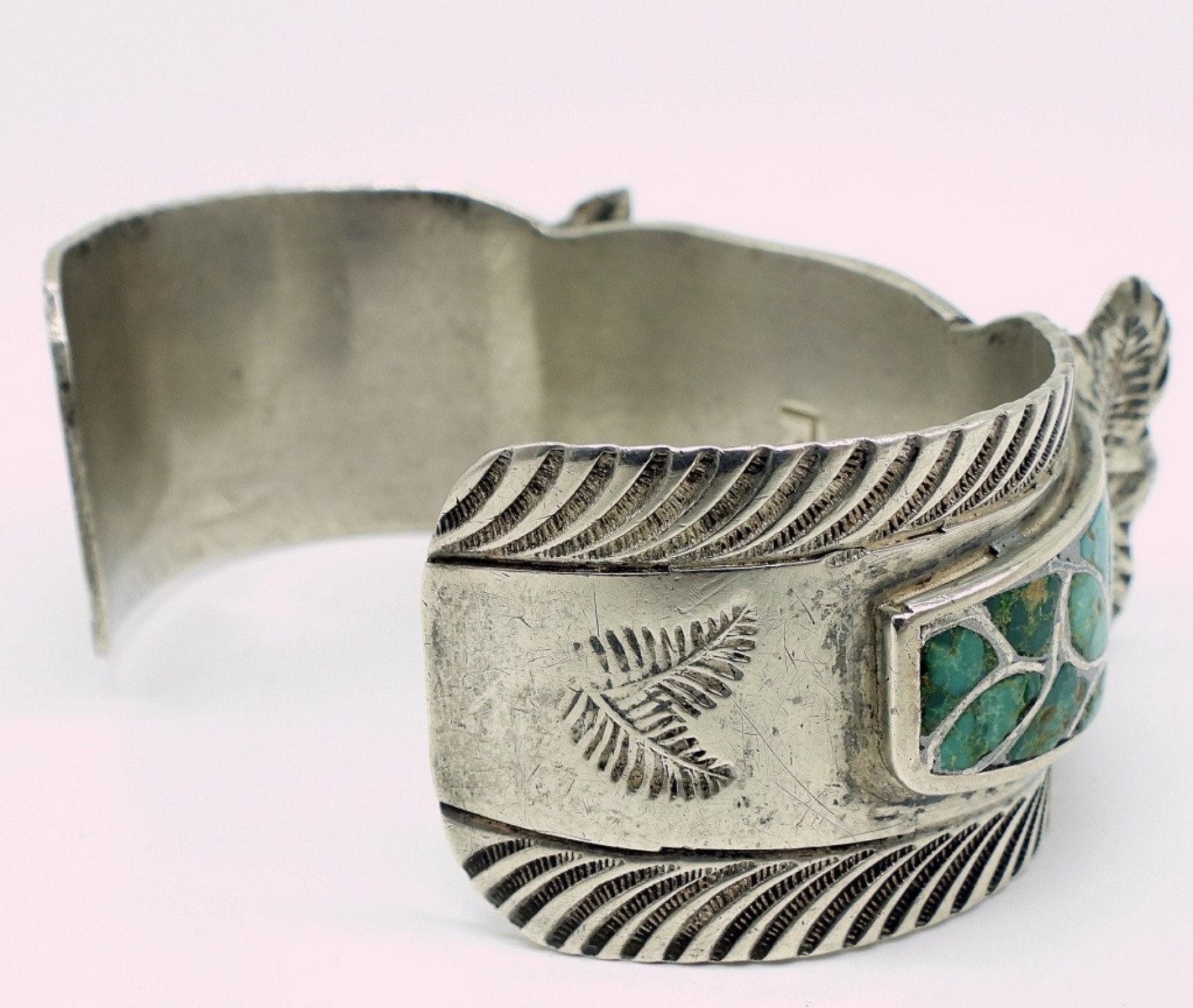 Navajo Sterling Watch Cuff Bracelet