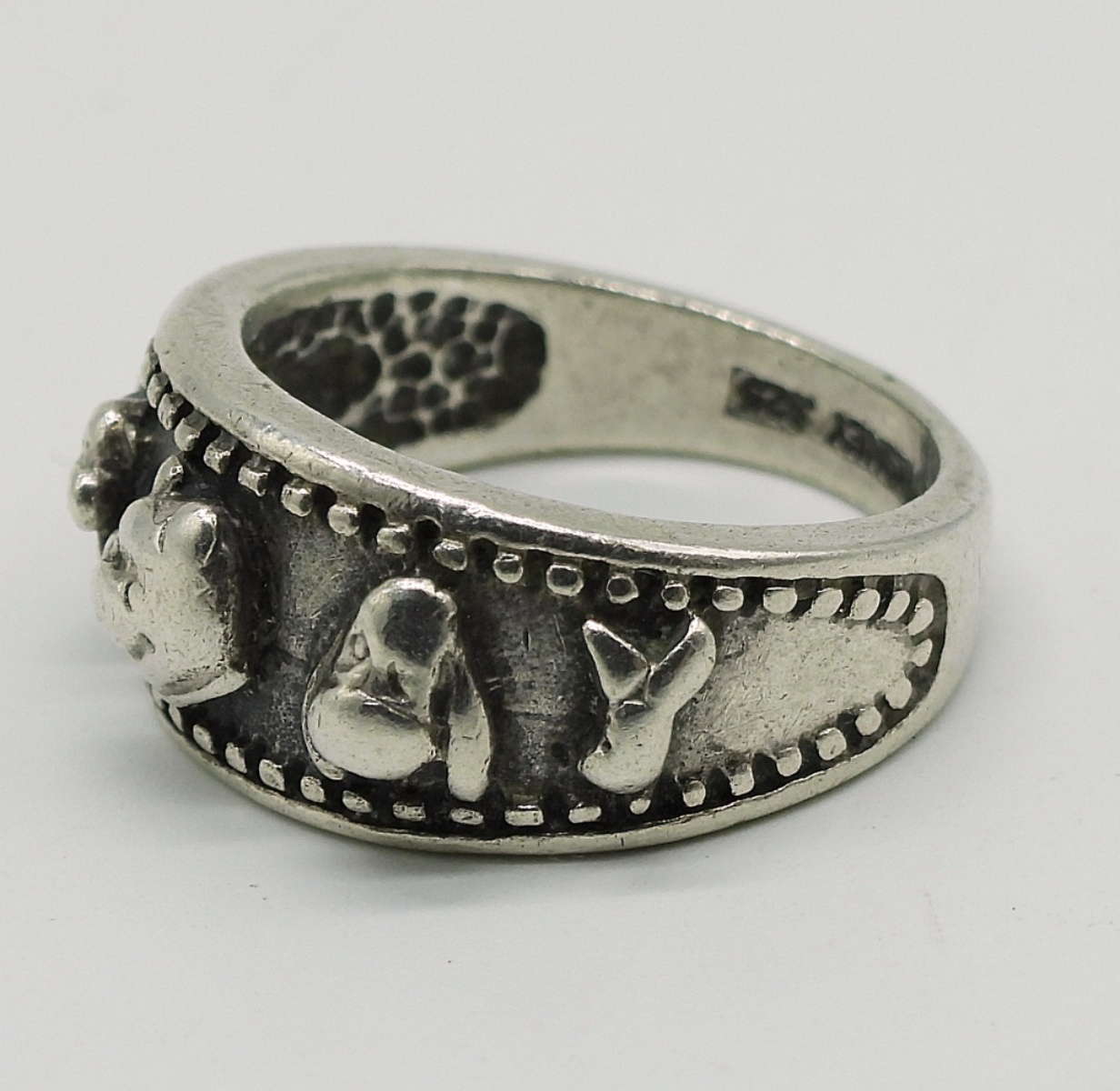 Vintage Disney Pooh & Friends Sterling Ring