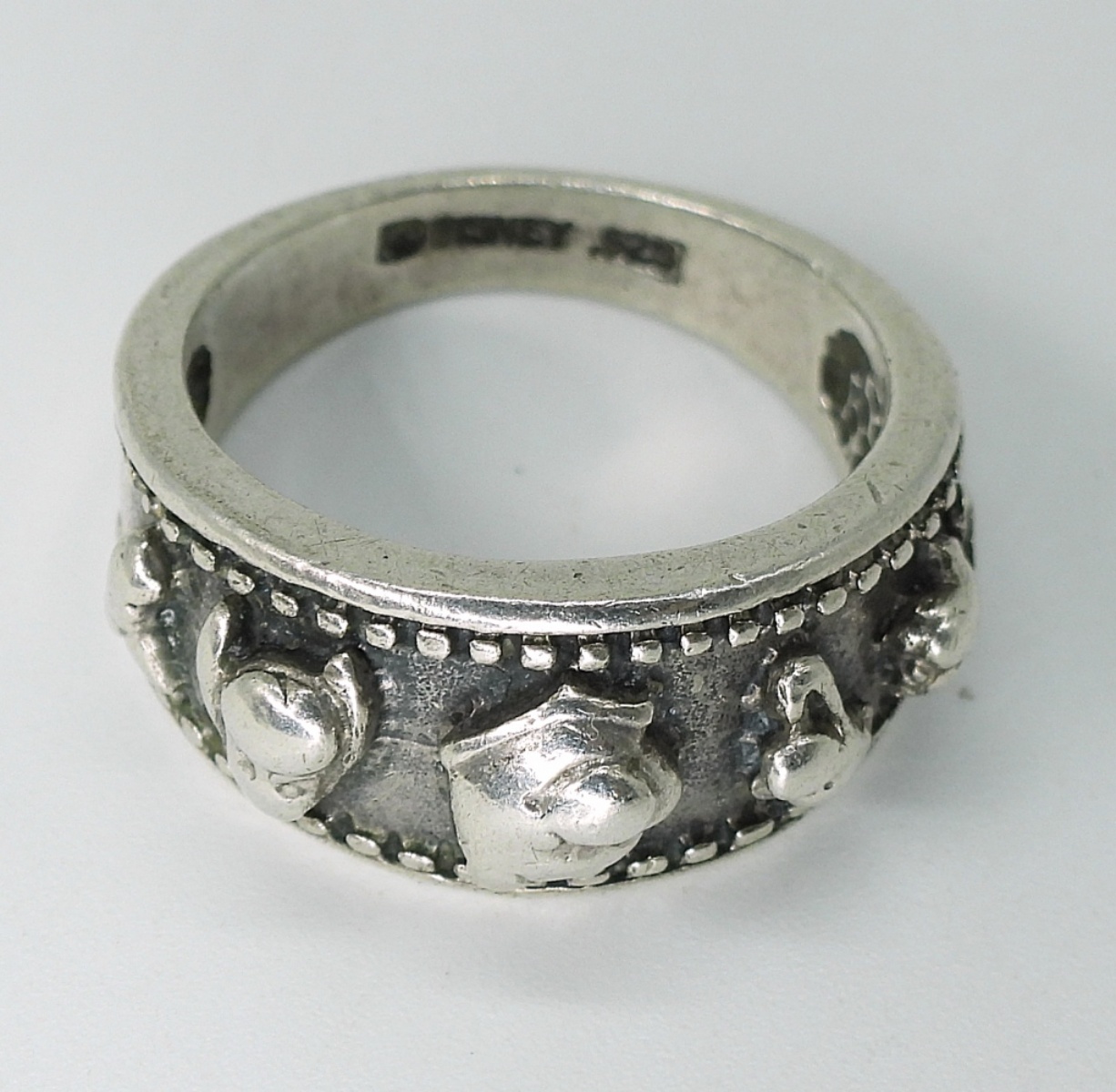 Vintage Disney Pooh & Friends Sterling Ring