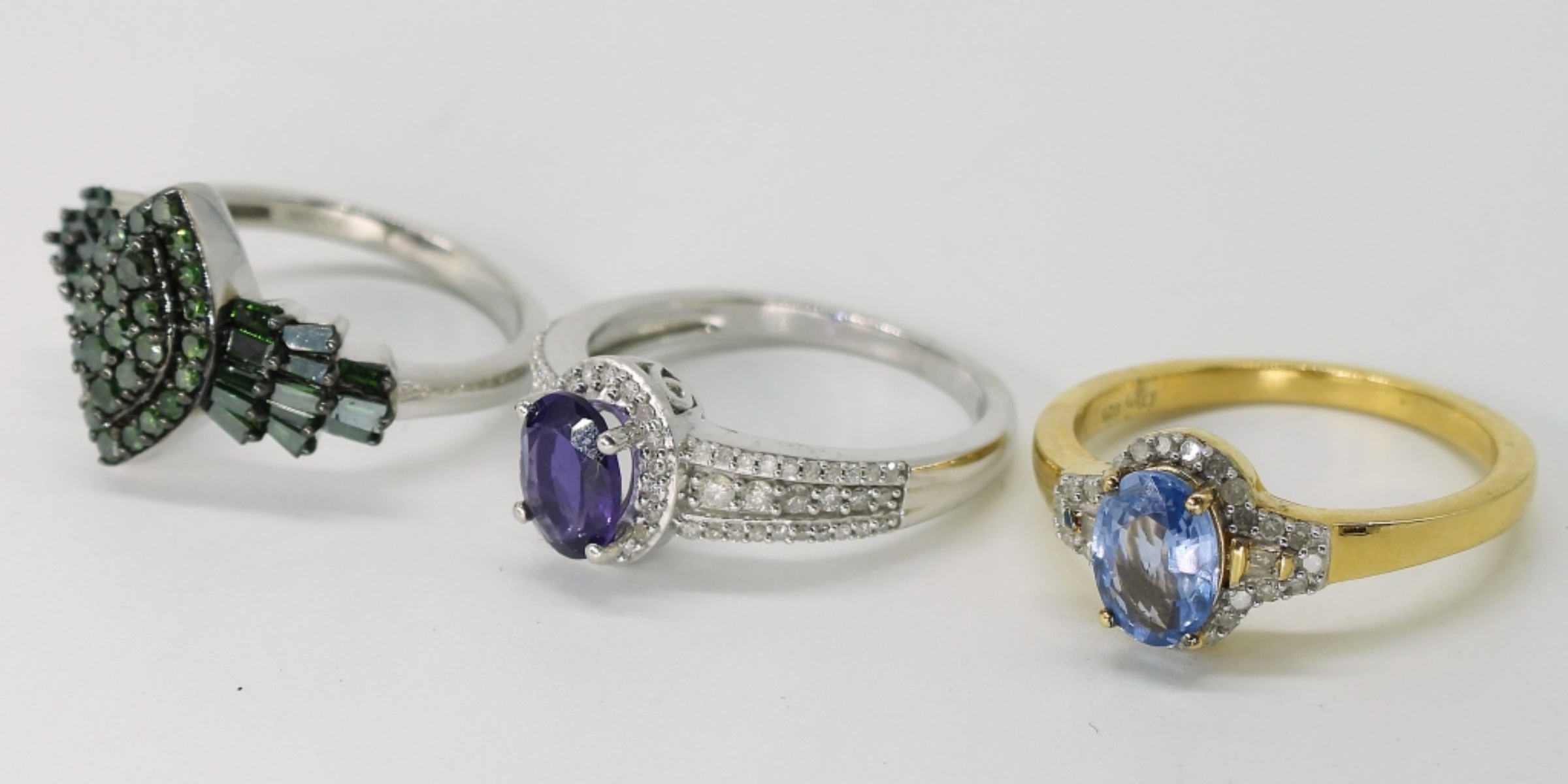 Incredible Gemstone & Diamond Rings, Necklace