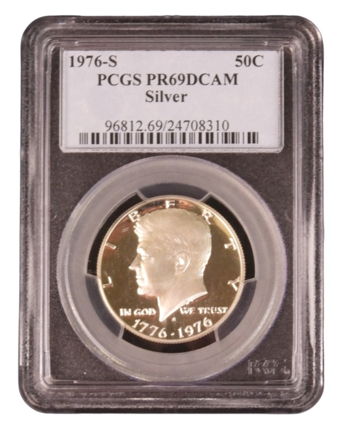 1976-S Silver Kennedy Half Dollar PR69DCAM PCGS