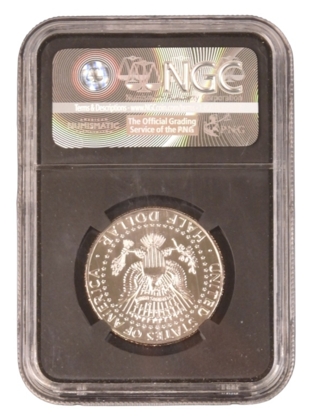 2014-P Clad Kennedy Half High Relief SP67 NGC