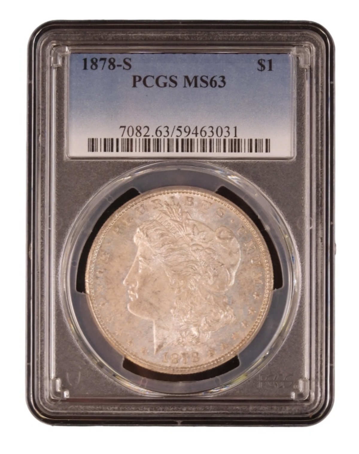1878-S Morgan Dollar MS63 PCGS