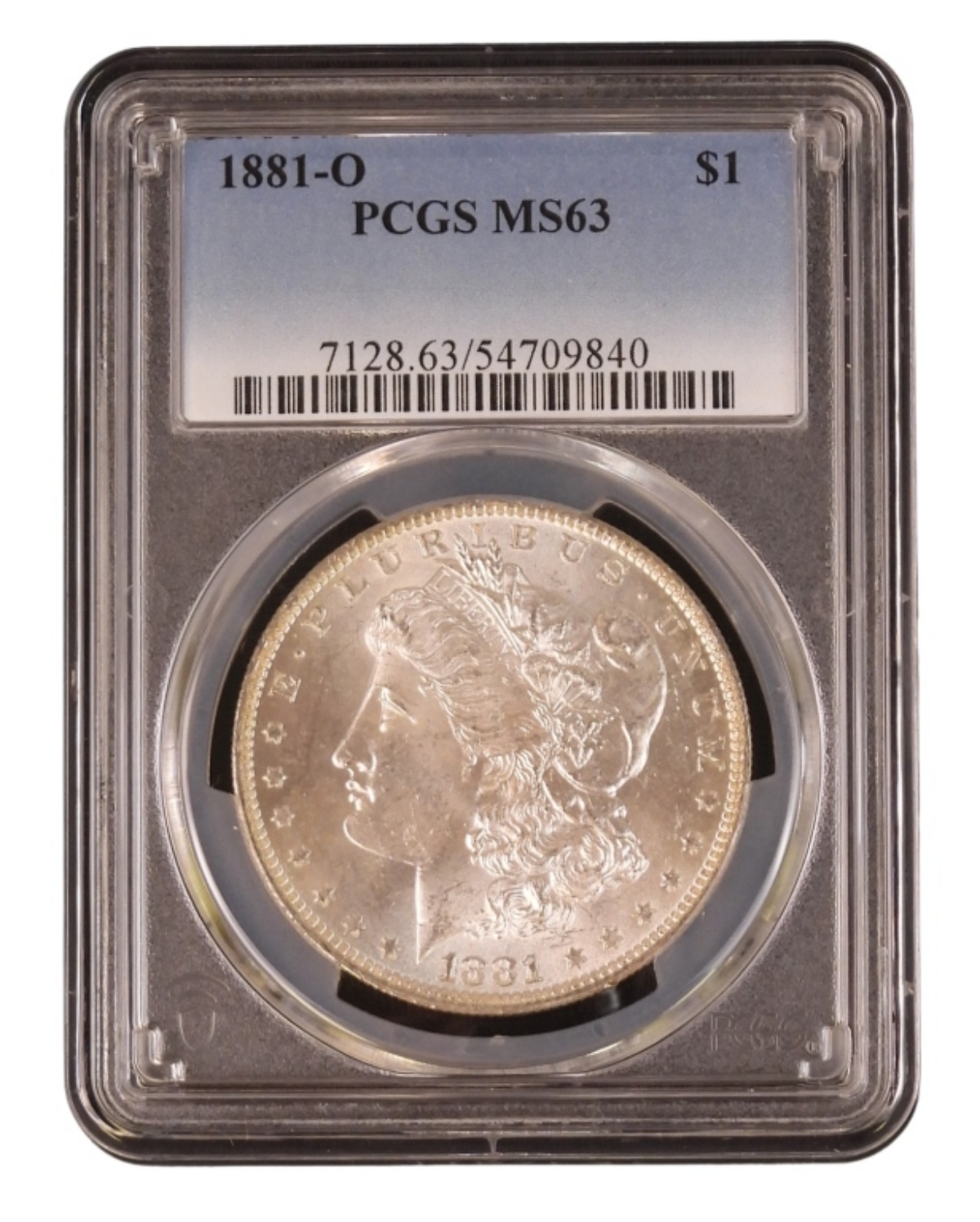1881-O Morgan Dollar MS63 PCGS