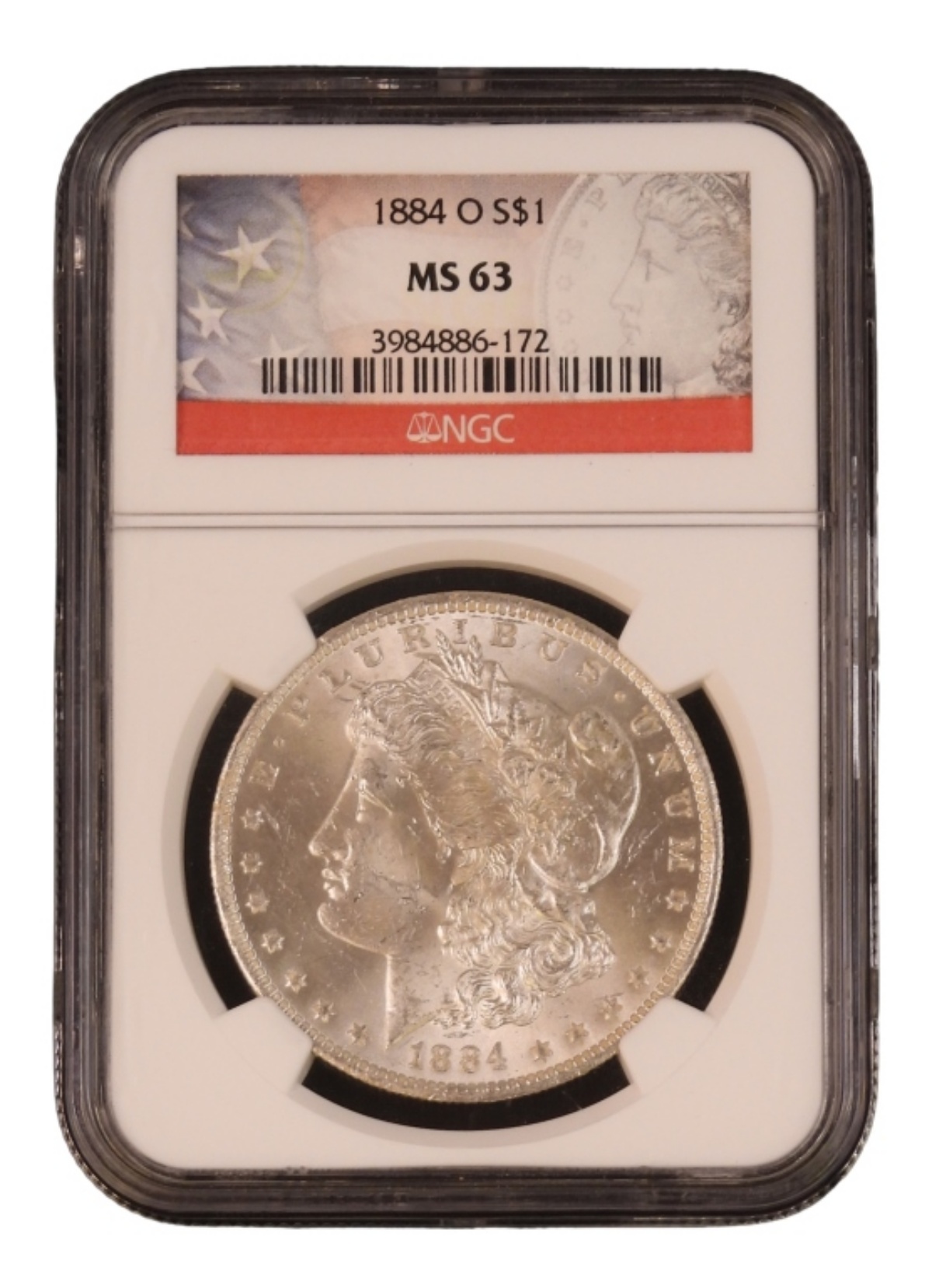 1884-O Morgan Dollar MS63 NGC