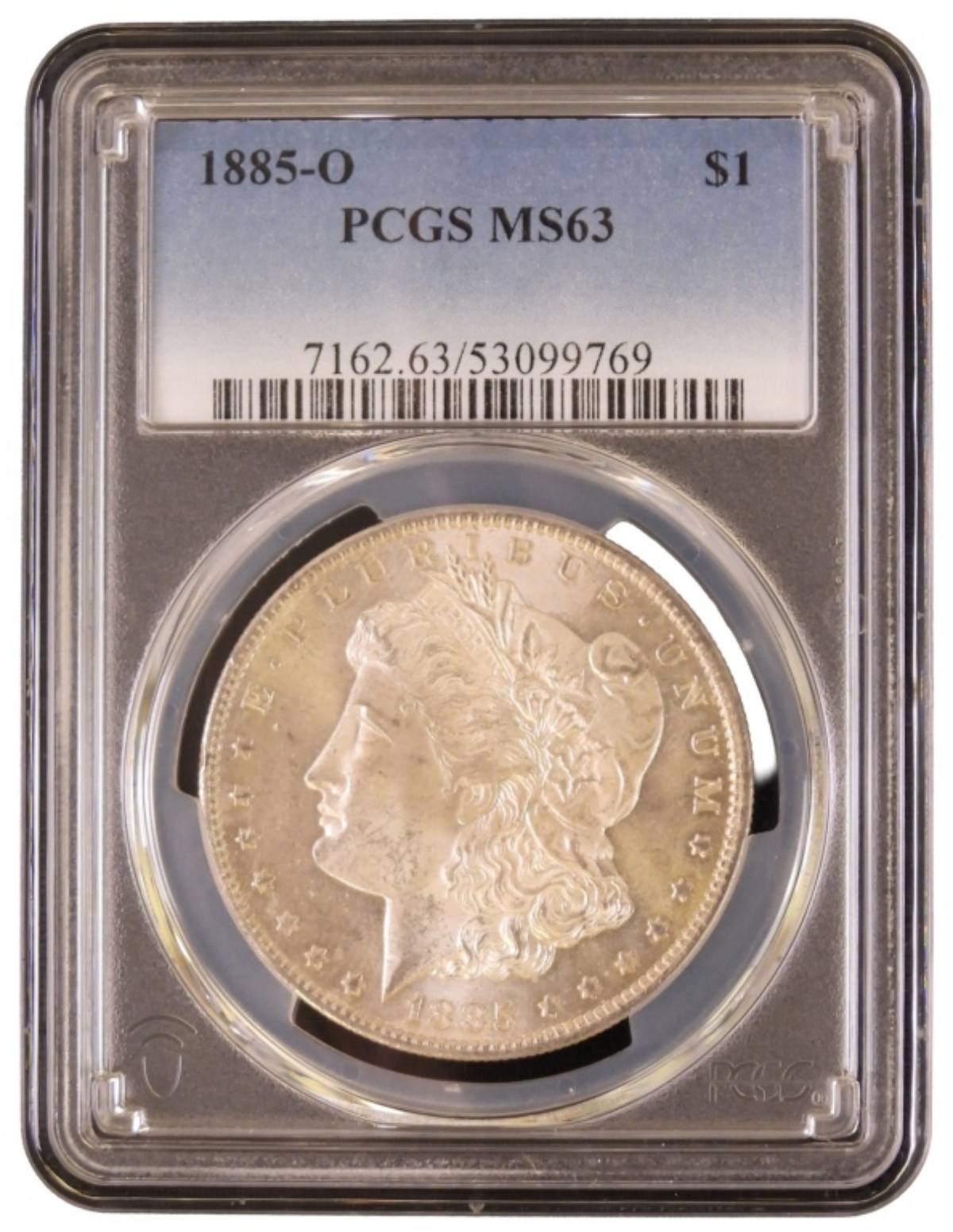 1885-O Morgan Dollar MS63 PCGS