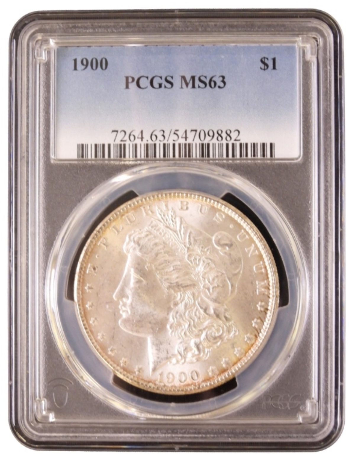 1900 Morgan Dollar MS63 PCGS