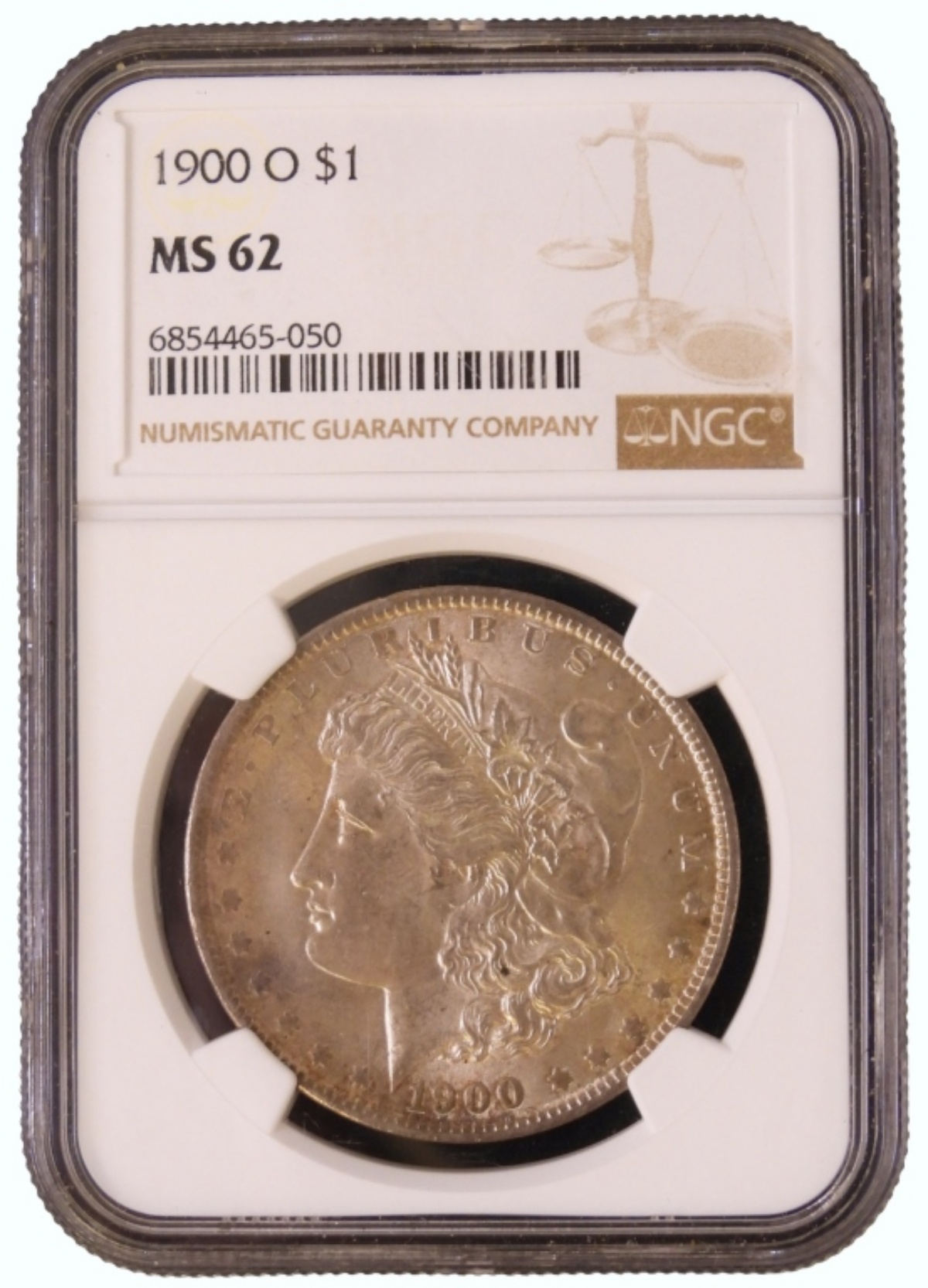 1900-O Morgan Dollar MS62 NGC