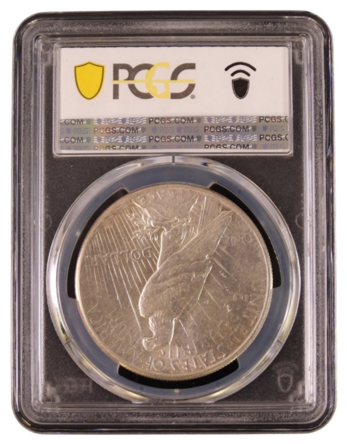 1928 Peace Dollar AU58 PCGS