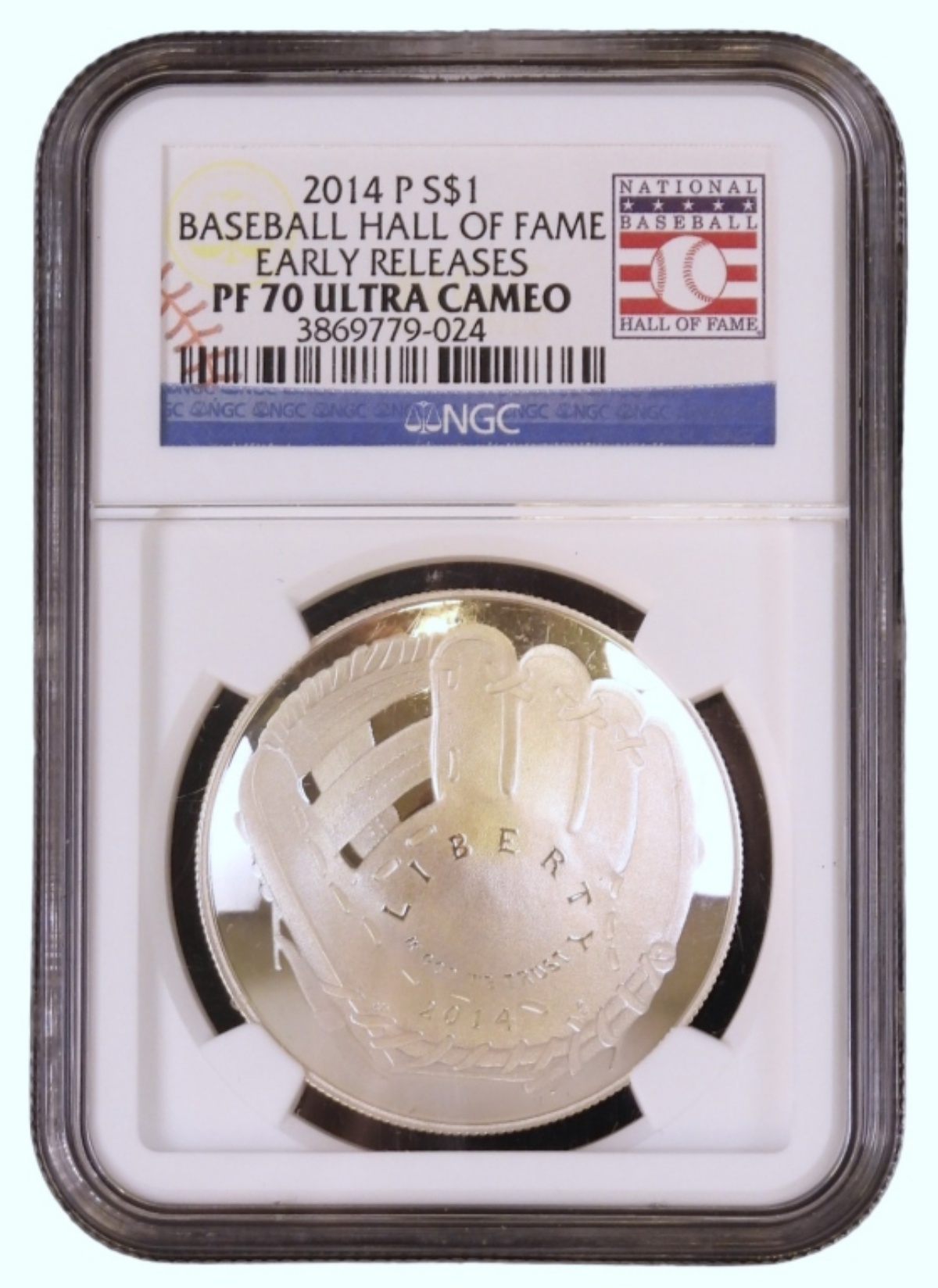2014-P Baseball Hall of Fame Commem Dollar