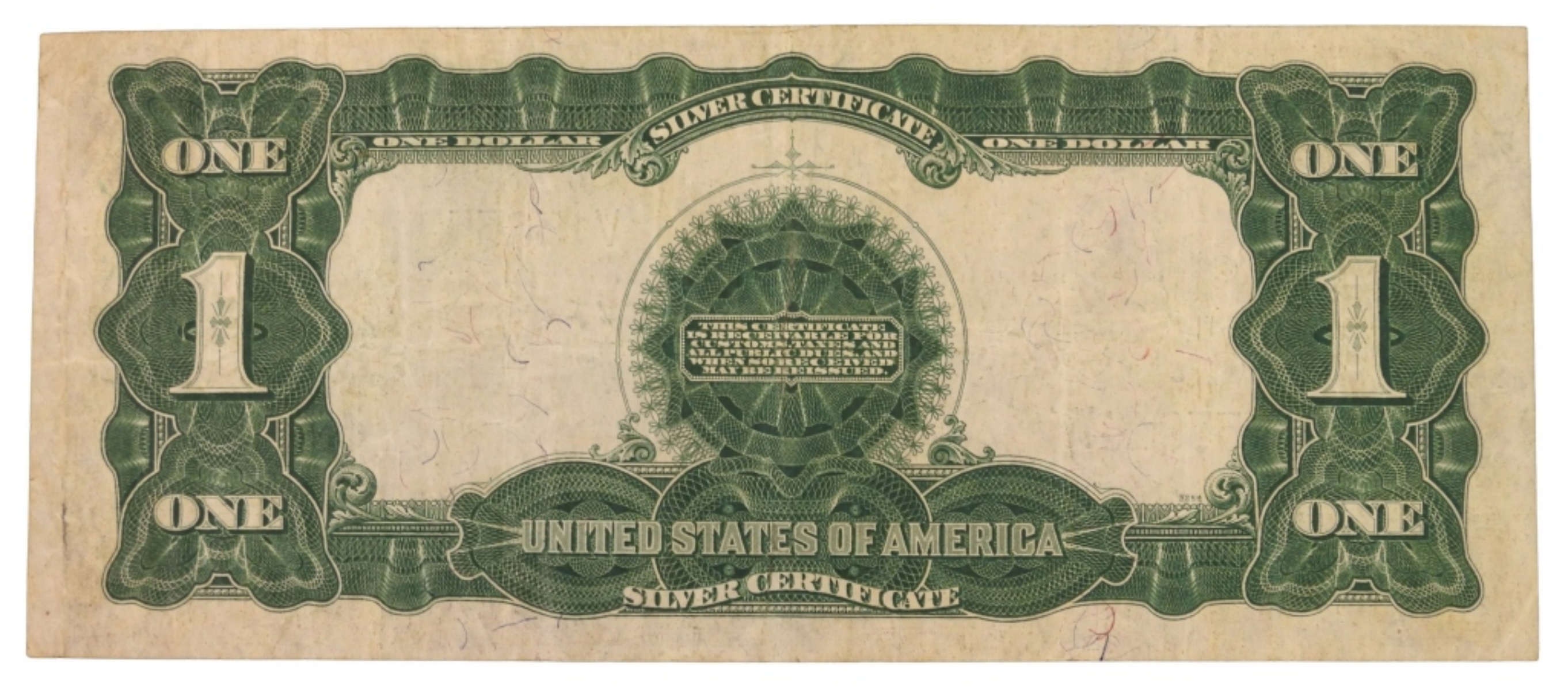 1899 $1 Black Eagle Silver Cert