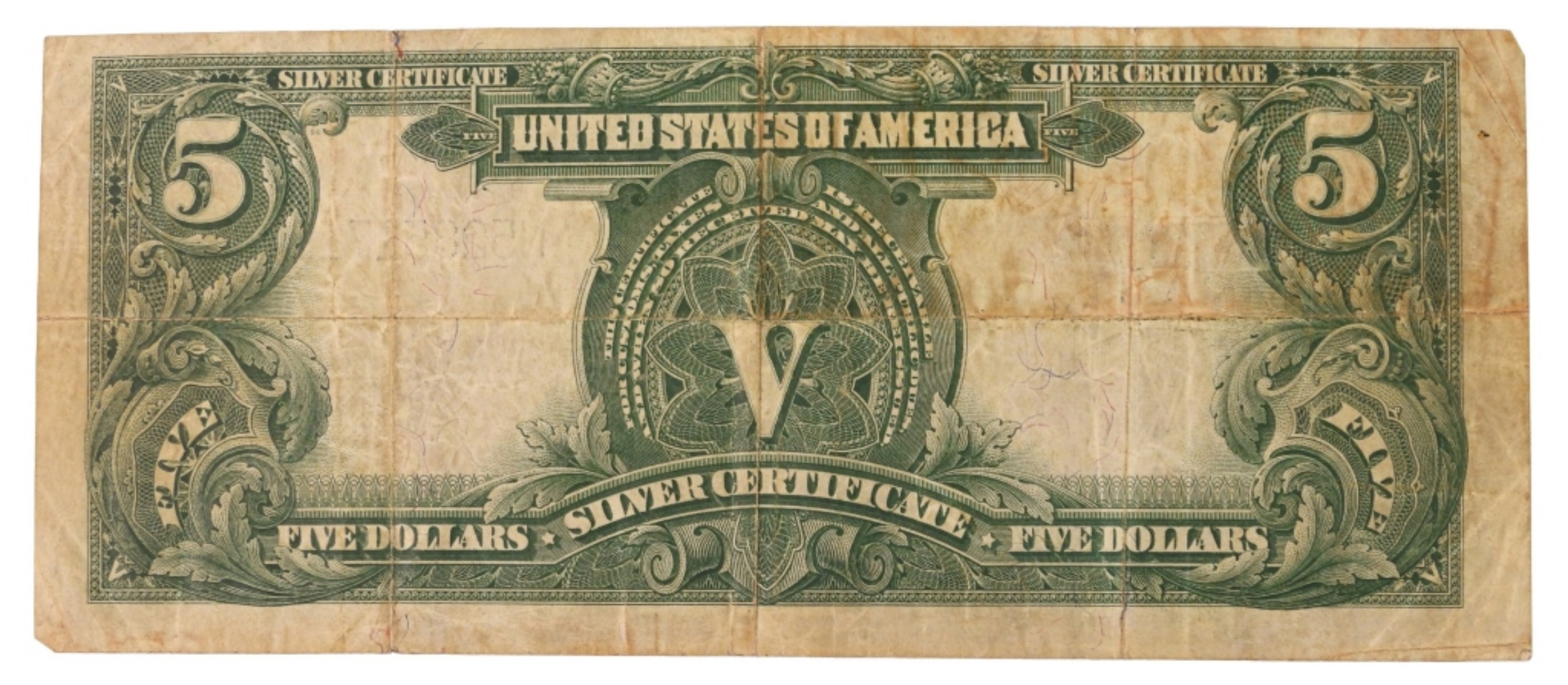 1899 Indian Chief $5 Silver Cert