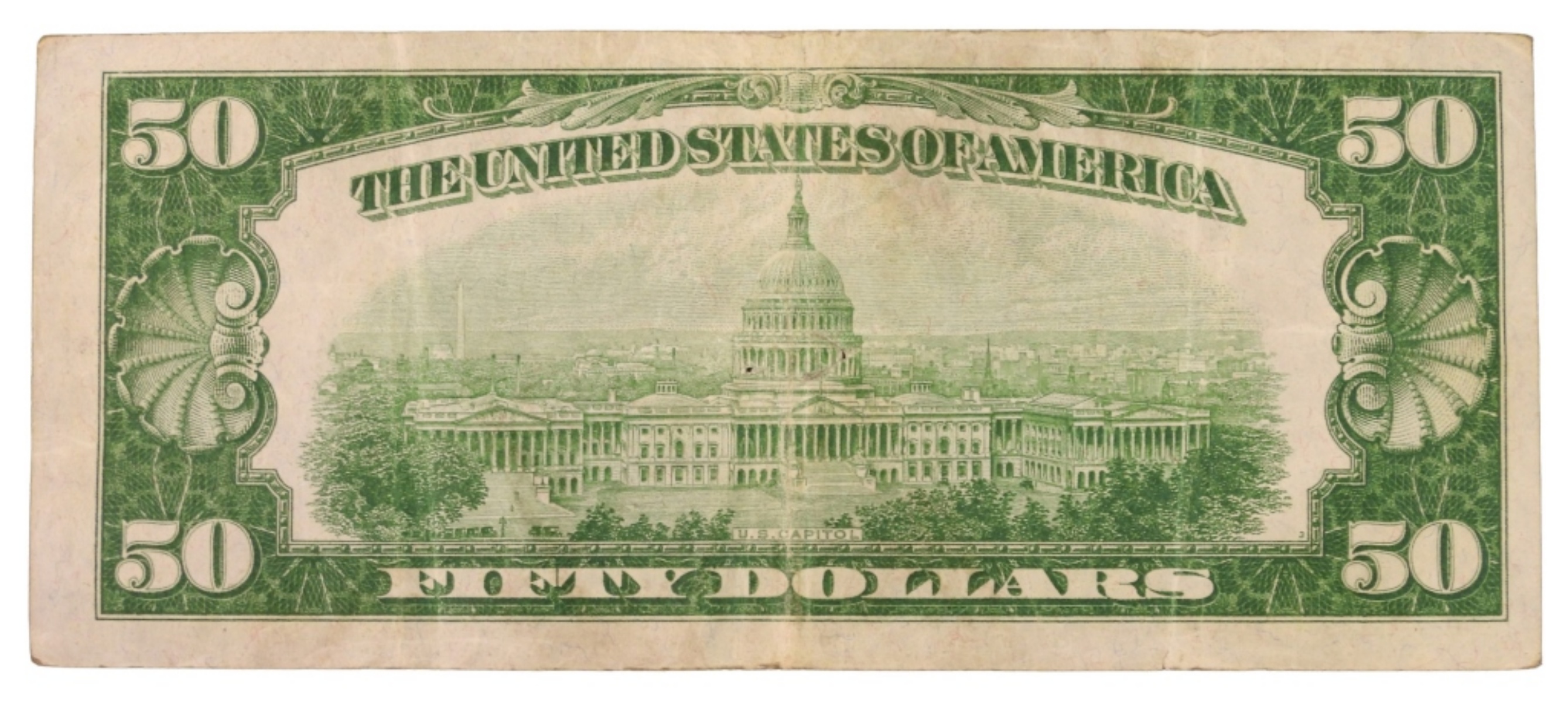 1928 $50 Federal Reserve Note
