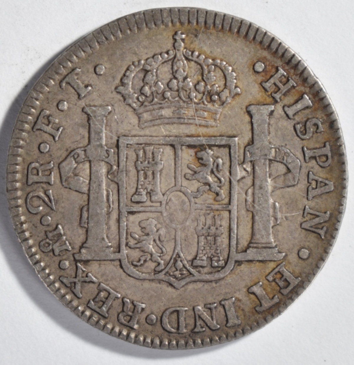 1801 Mexico 2 Reales