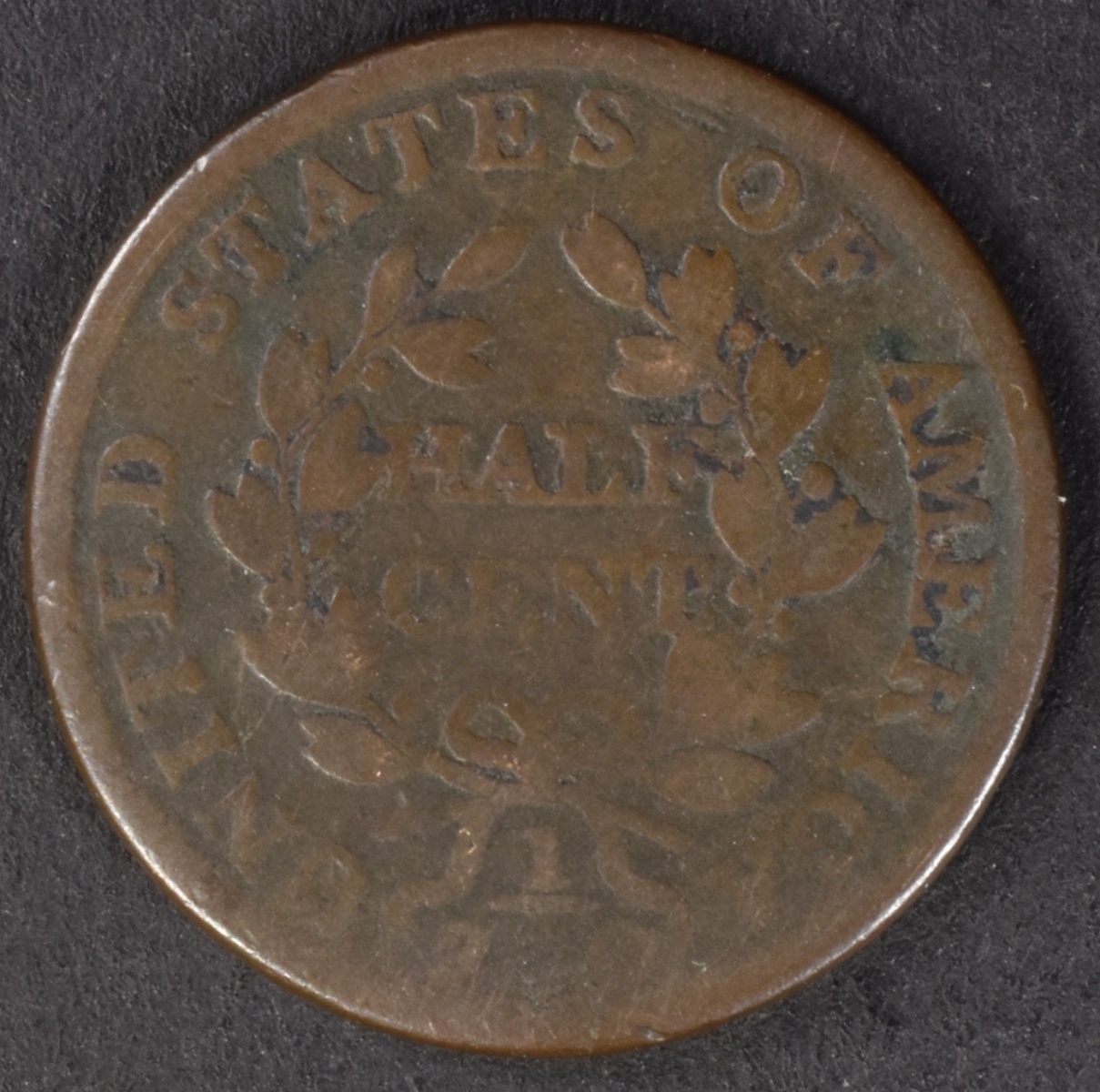 1803 Draped Bust Half Cent