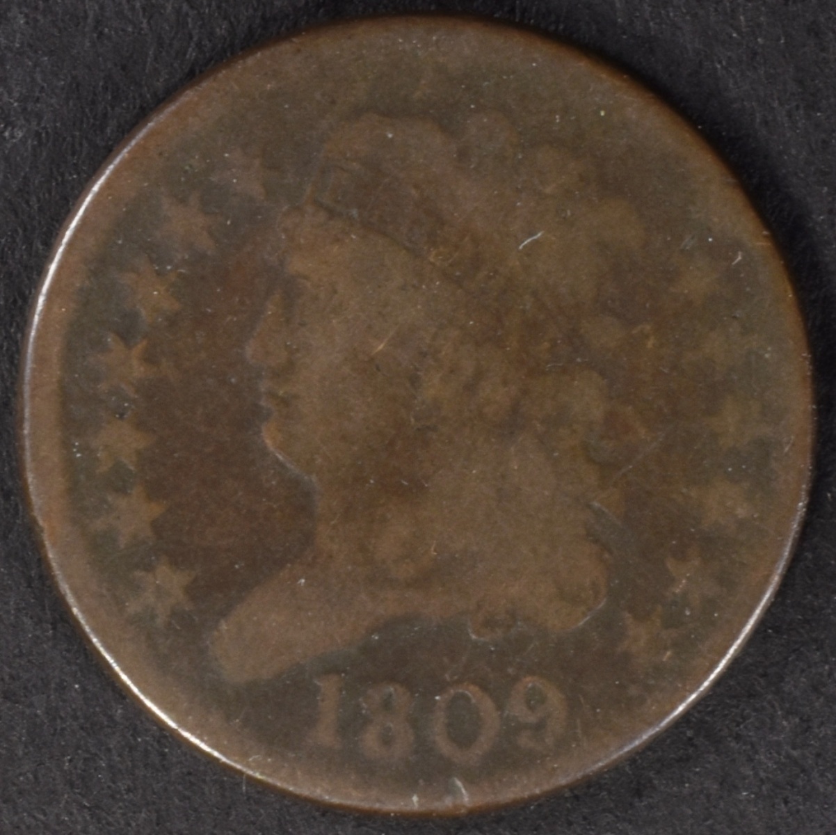 1809 Classic Head Half Cent