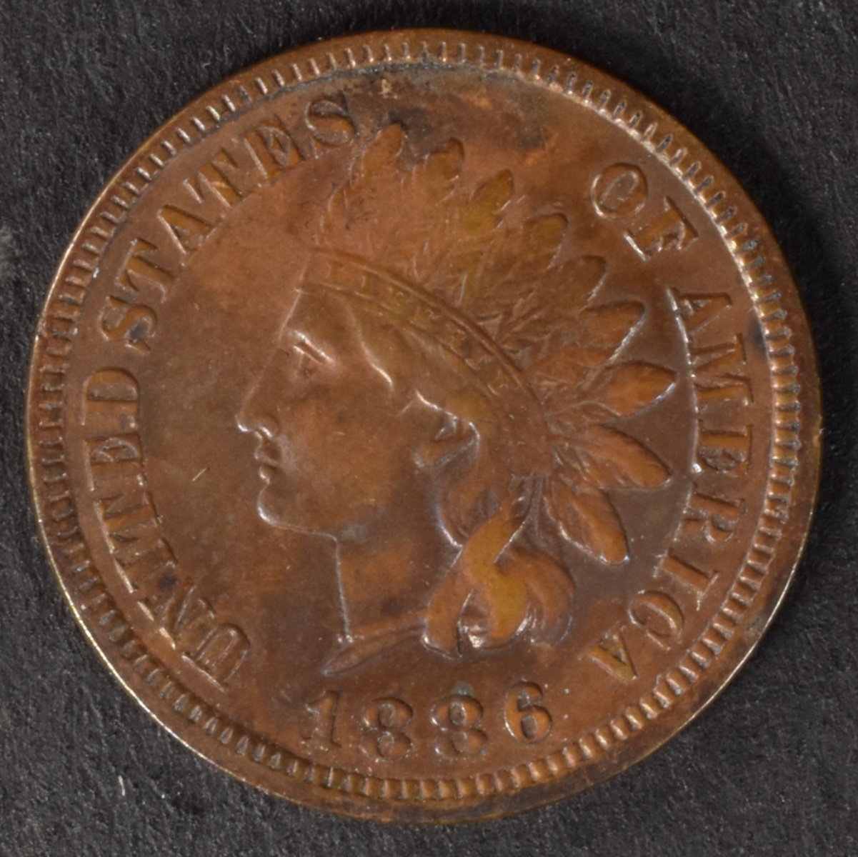 1886 Type 1 Indian Head Cent
