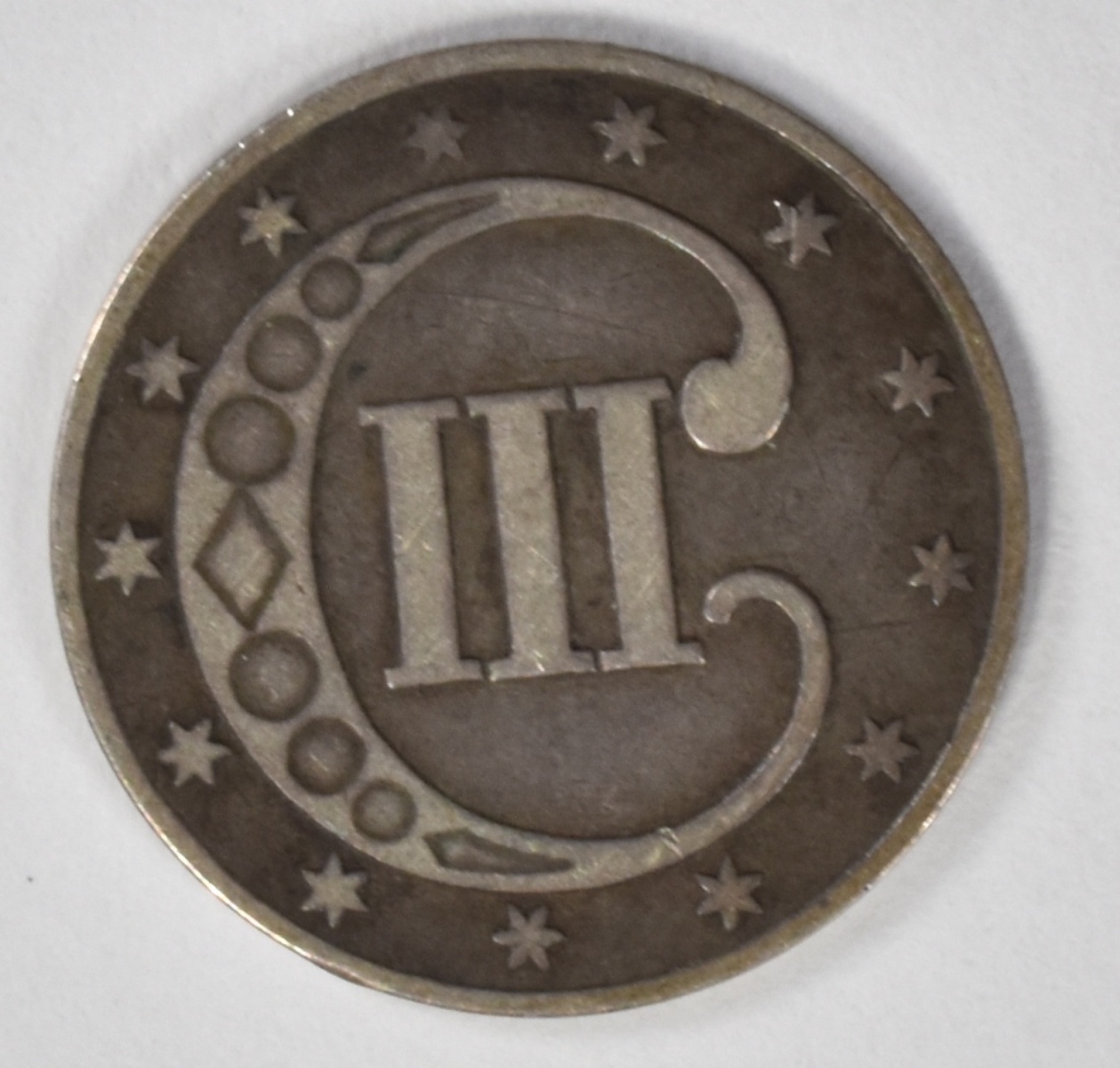 1853 3 Cent Silver