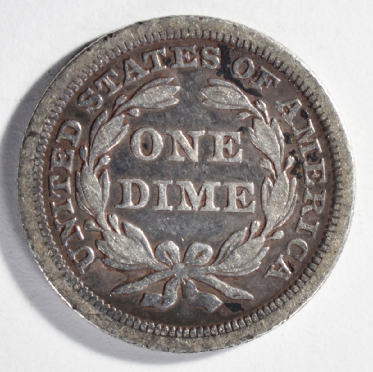 1842 Seated Dime