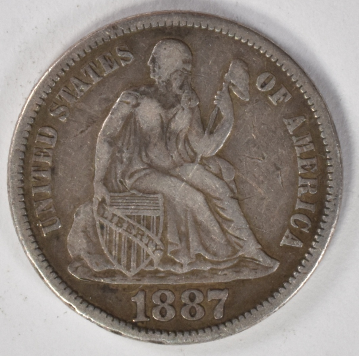 1887-S Seated Dime