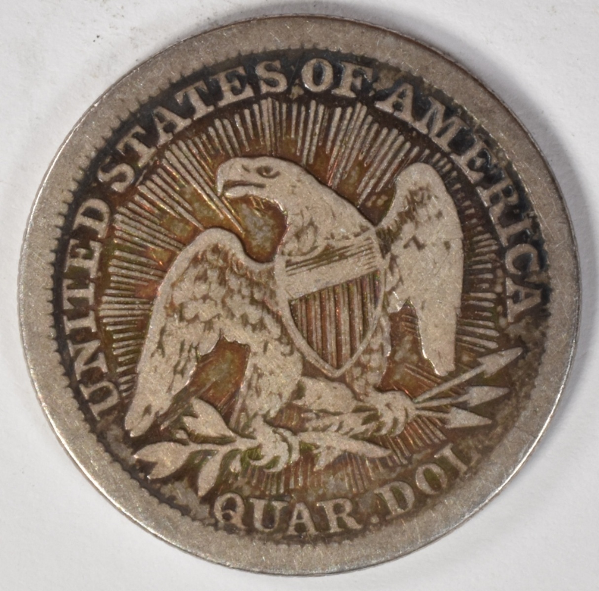 1853 Seated Quarter