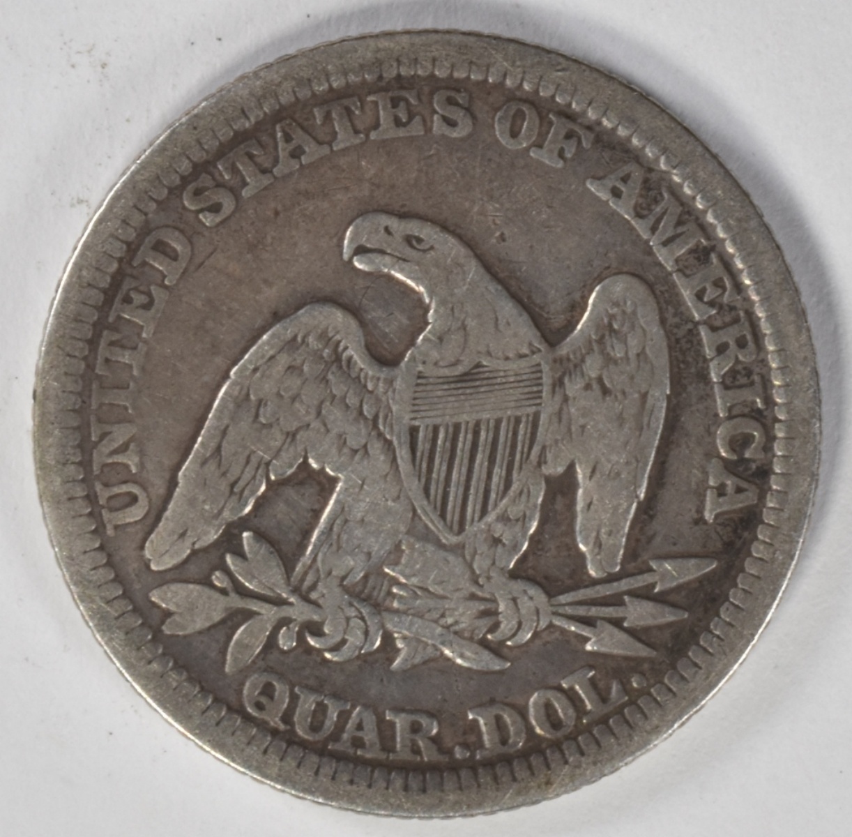 1856 Seated Quarter