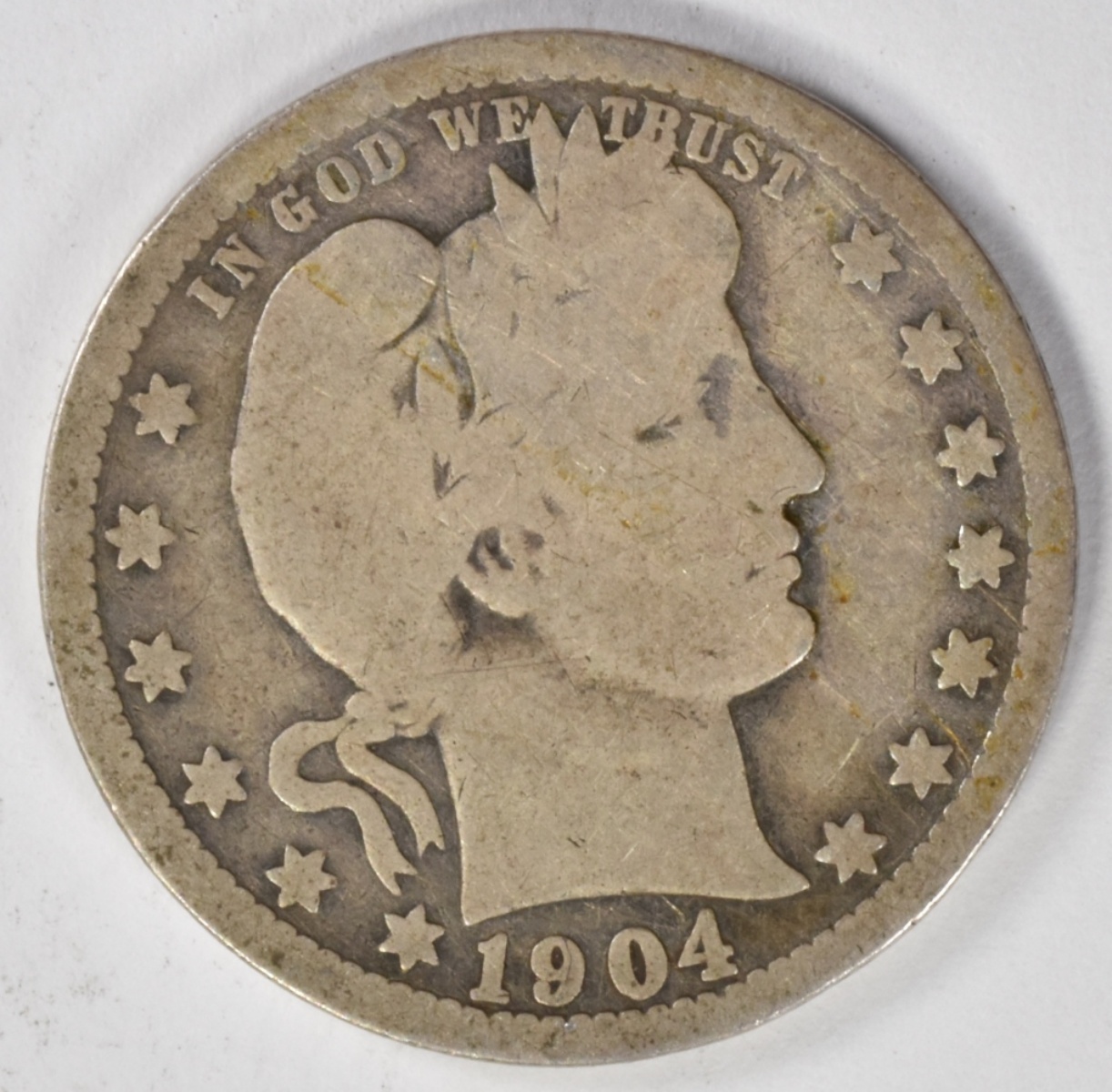 1904-O Barber Quarter