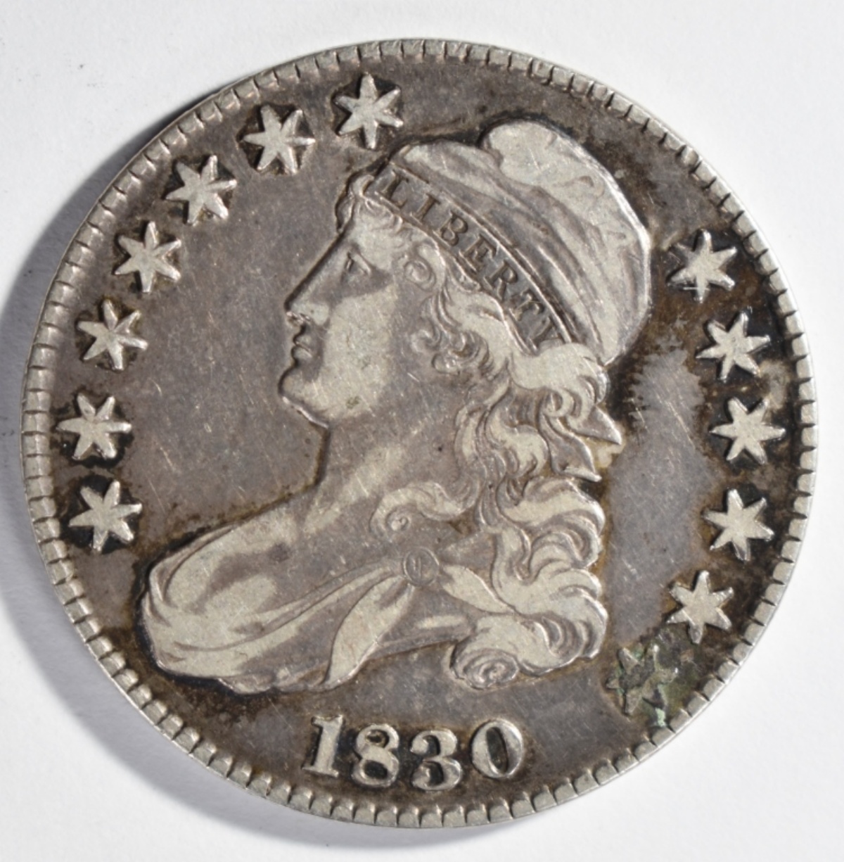 1830 Capped Bust Half Dollar