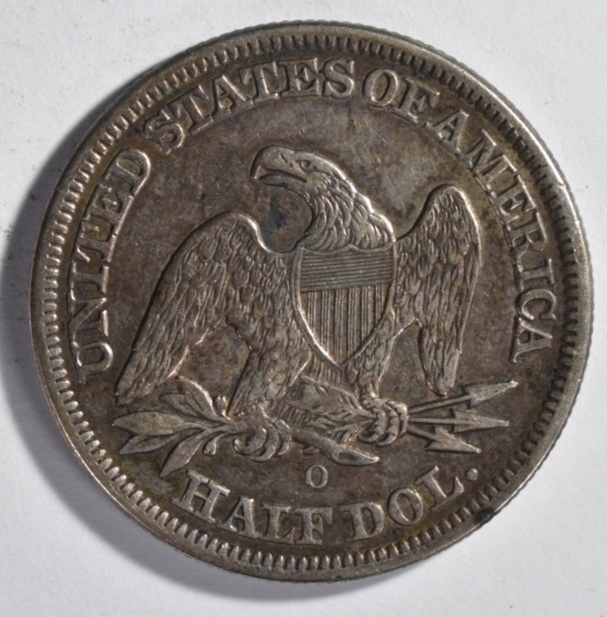 1854-O Arrows Seated Half Dollar
