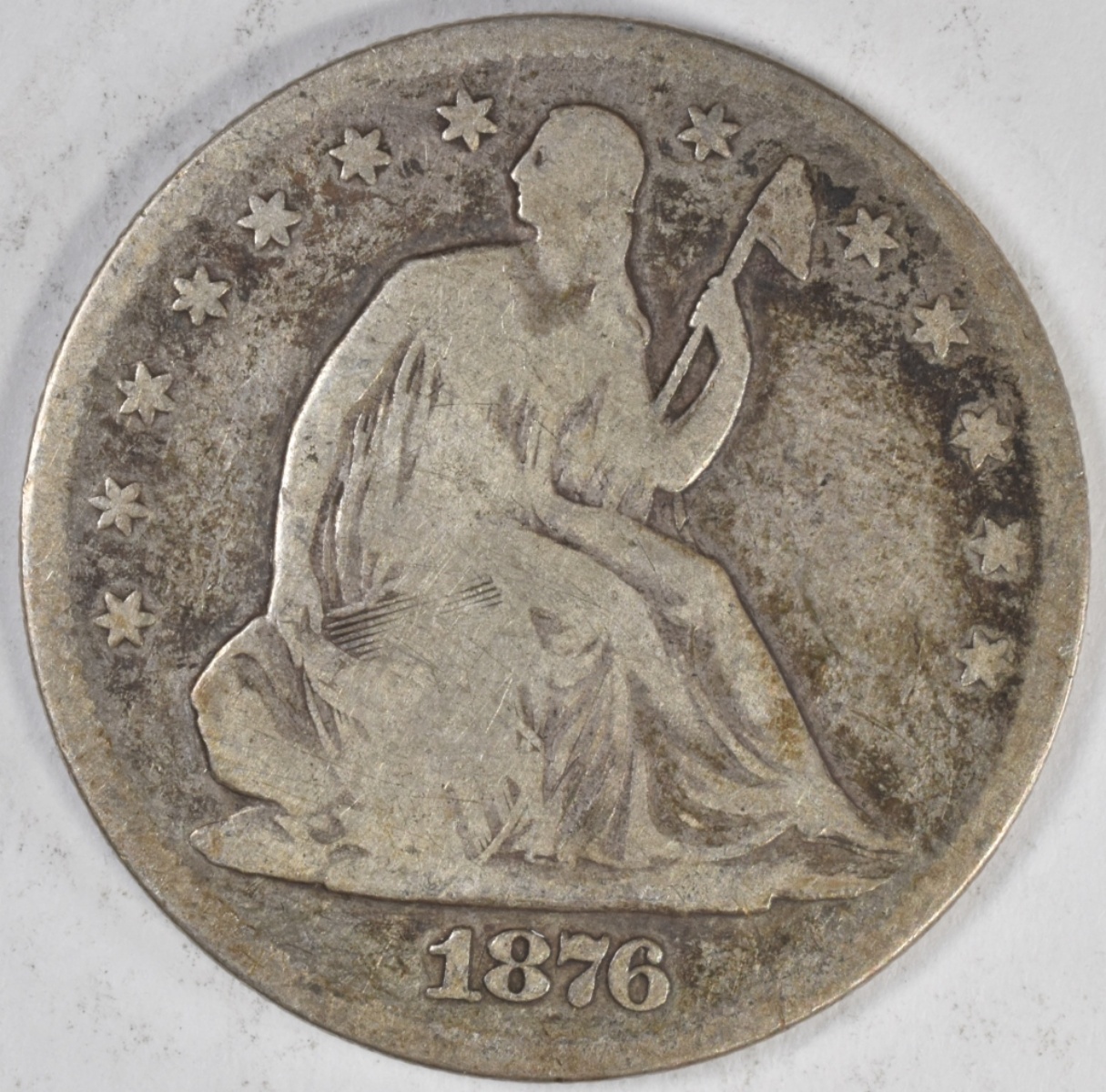 1876-S Seated Half Dollar