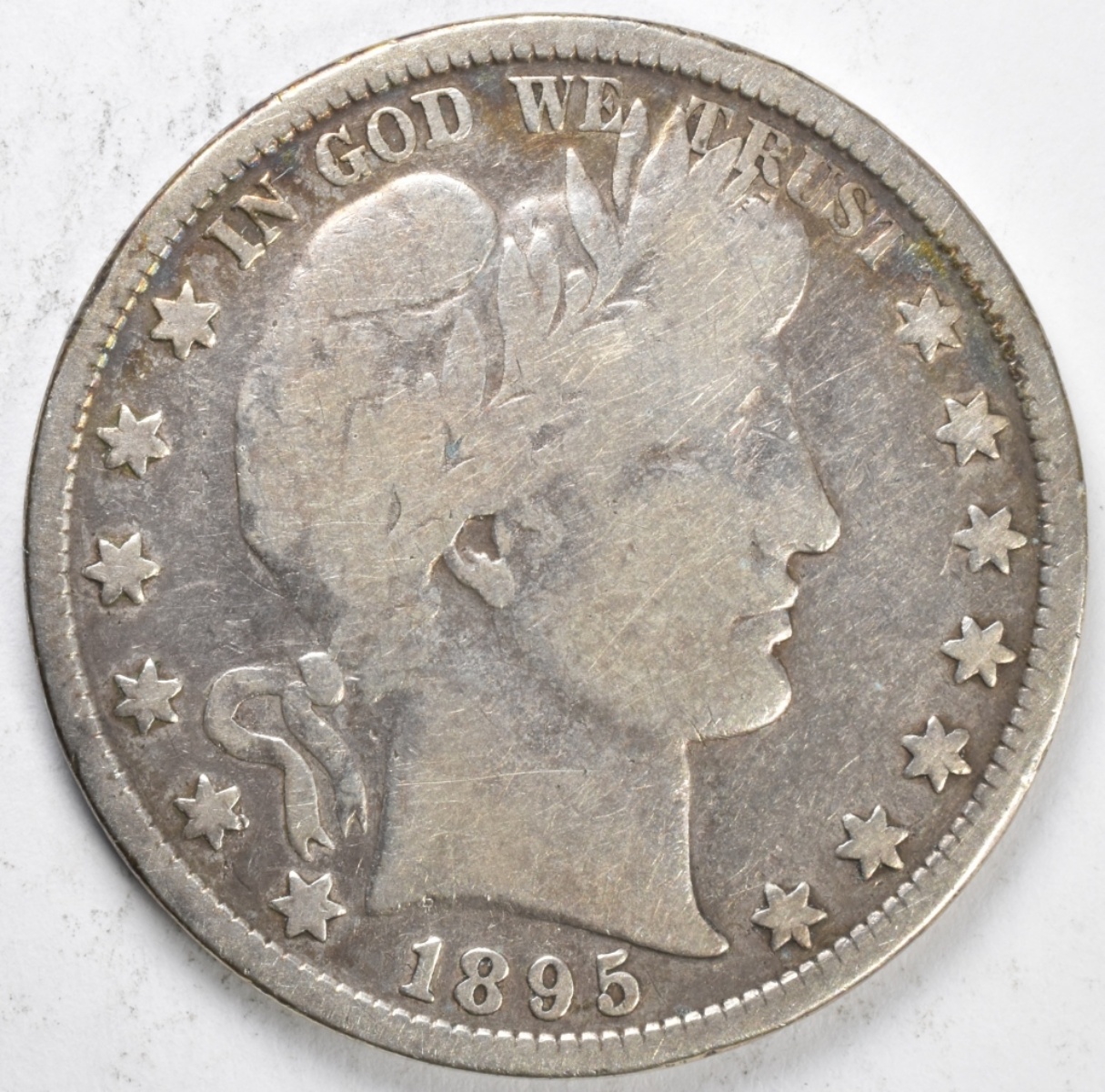 1895 Barber Half Dollar