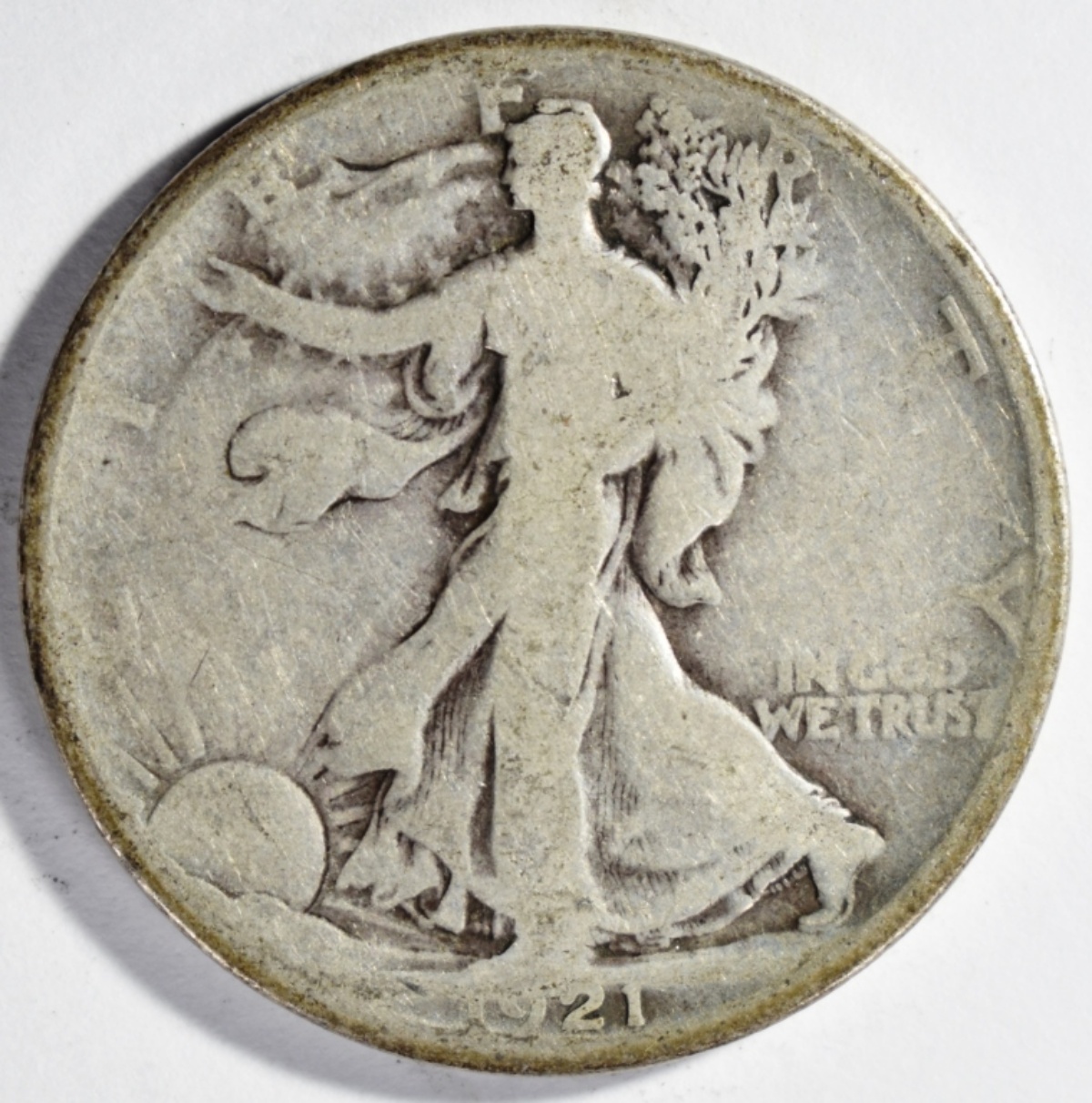 1921-D Walking Liberty Half Dollar