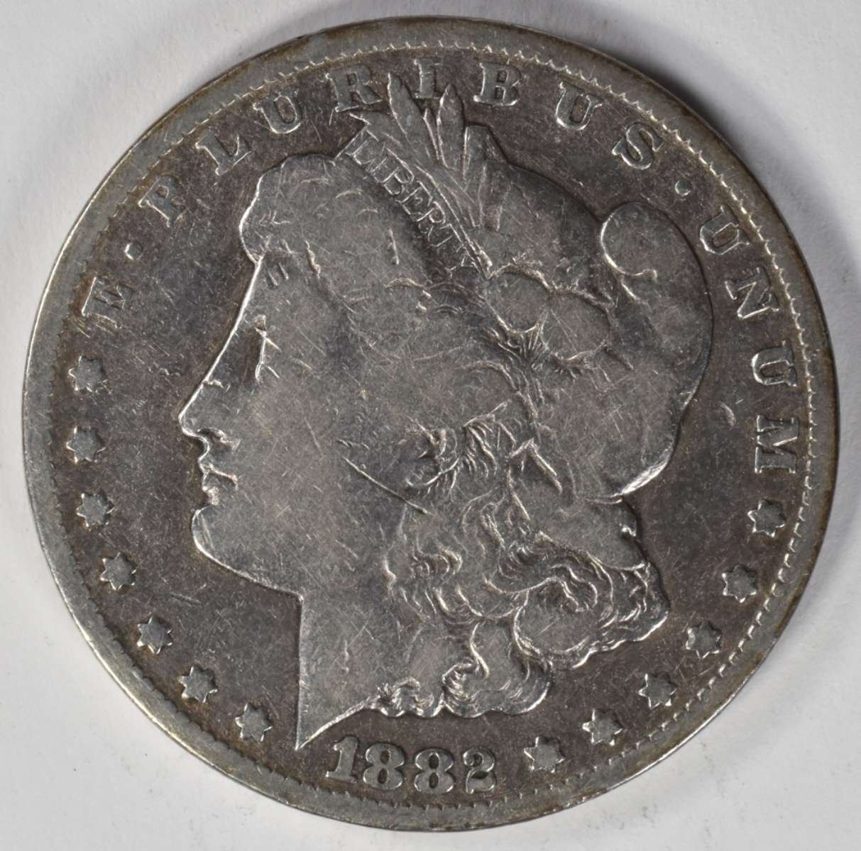 1882-CC Morgan Dollar