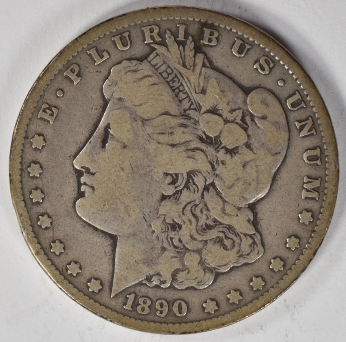 1890-CC Morgan Dollar