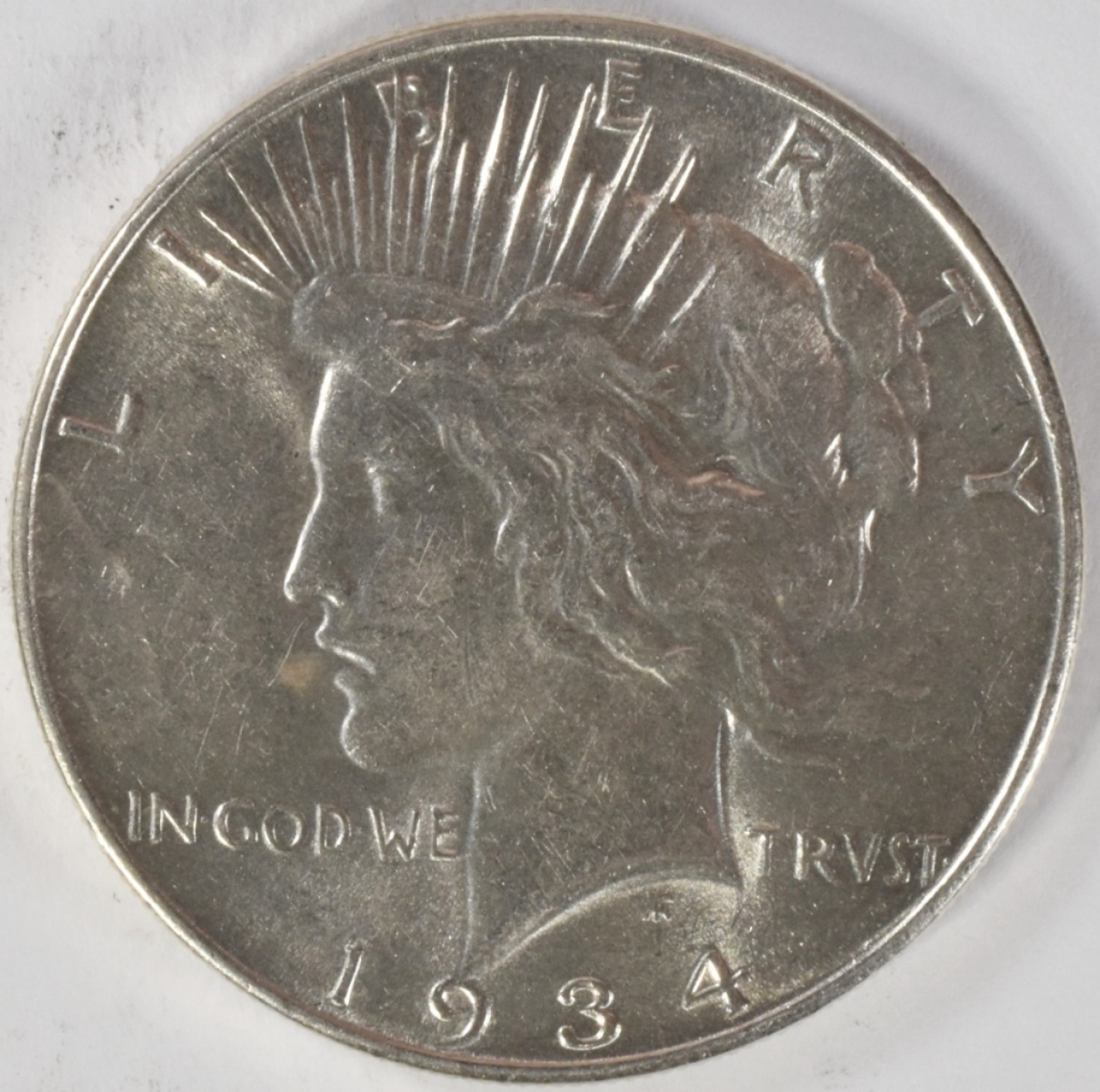 1934 Peace Dollar