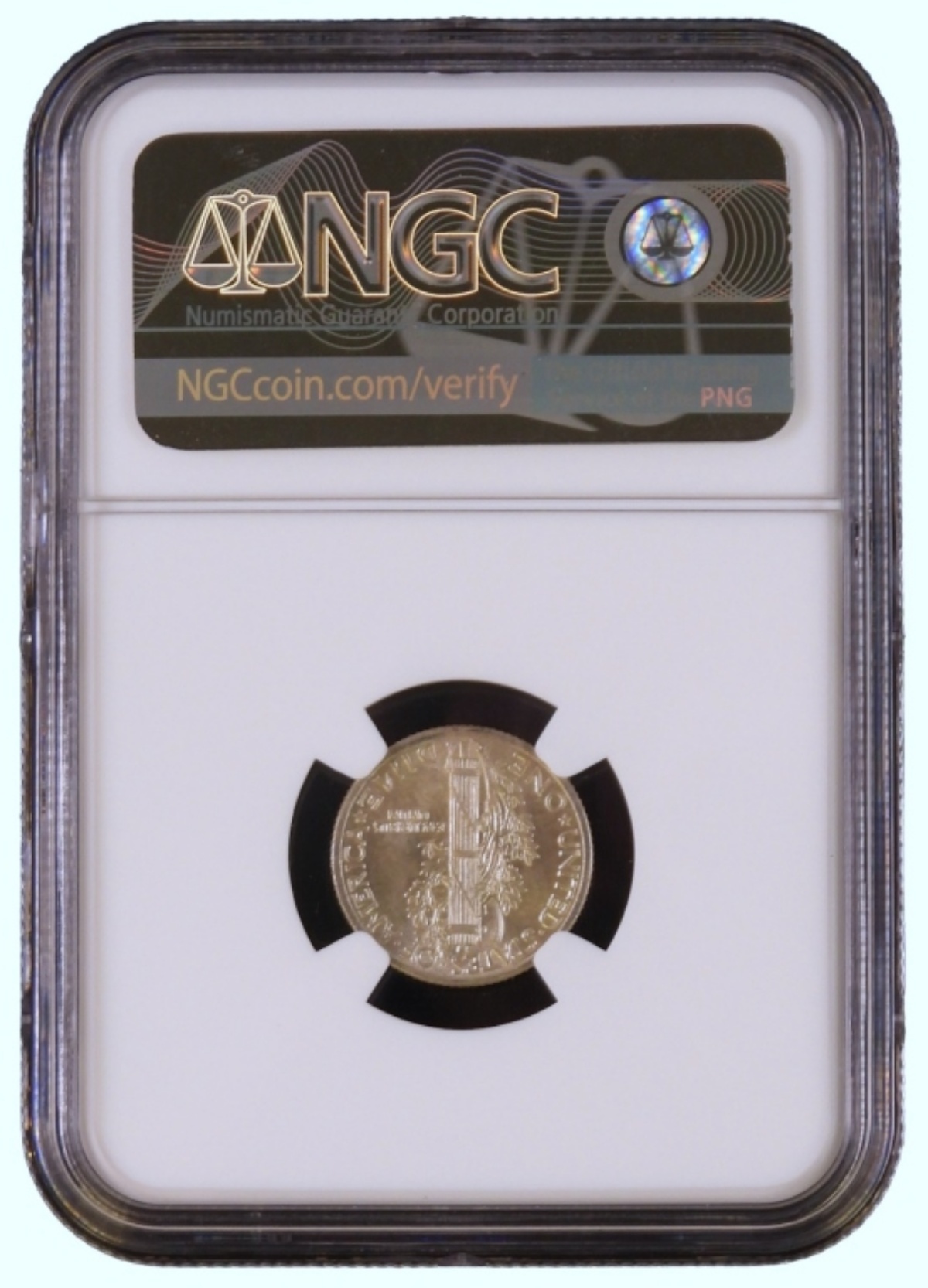 1935 Mercury Dime MS65 FB NGC