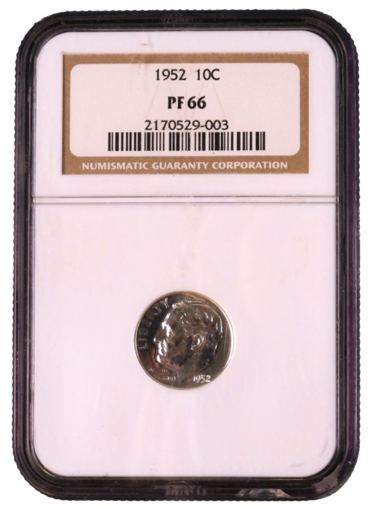 1952 Roosevelt Dime PF66 NGC