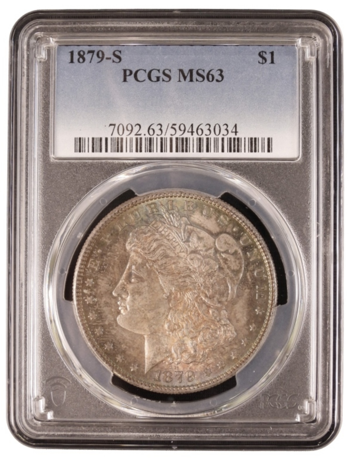 1879-S Morgan Dollar MS63 PCGS