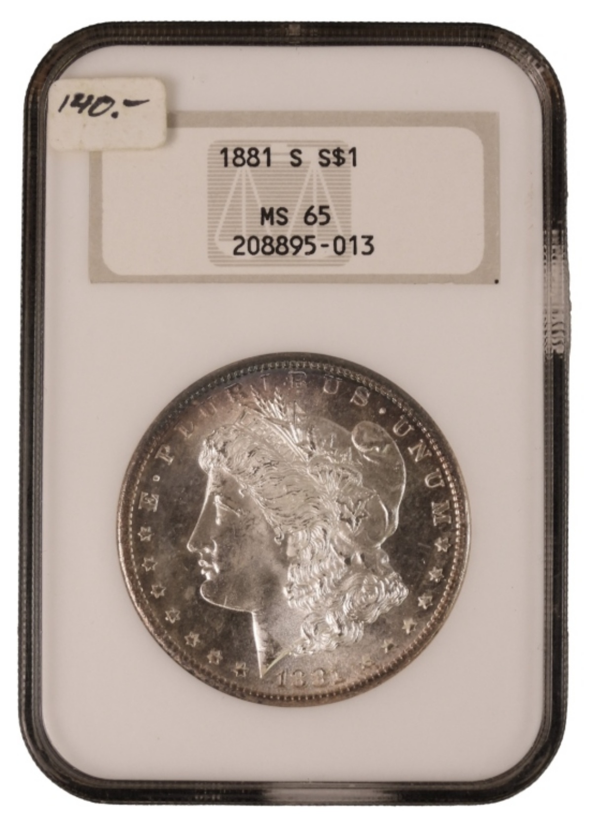 1881-S Morgan Dollar MS65 NGC